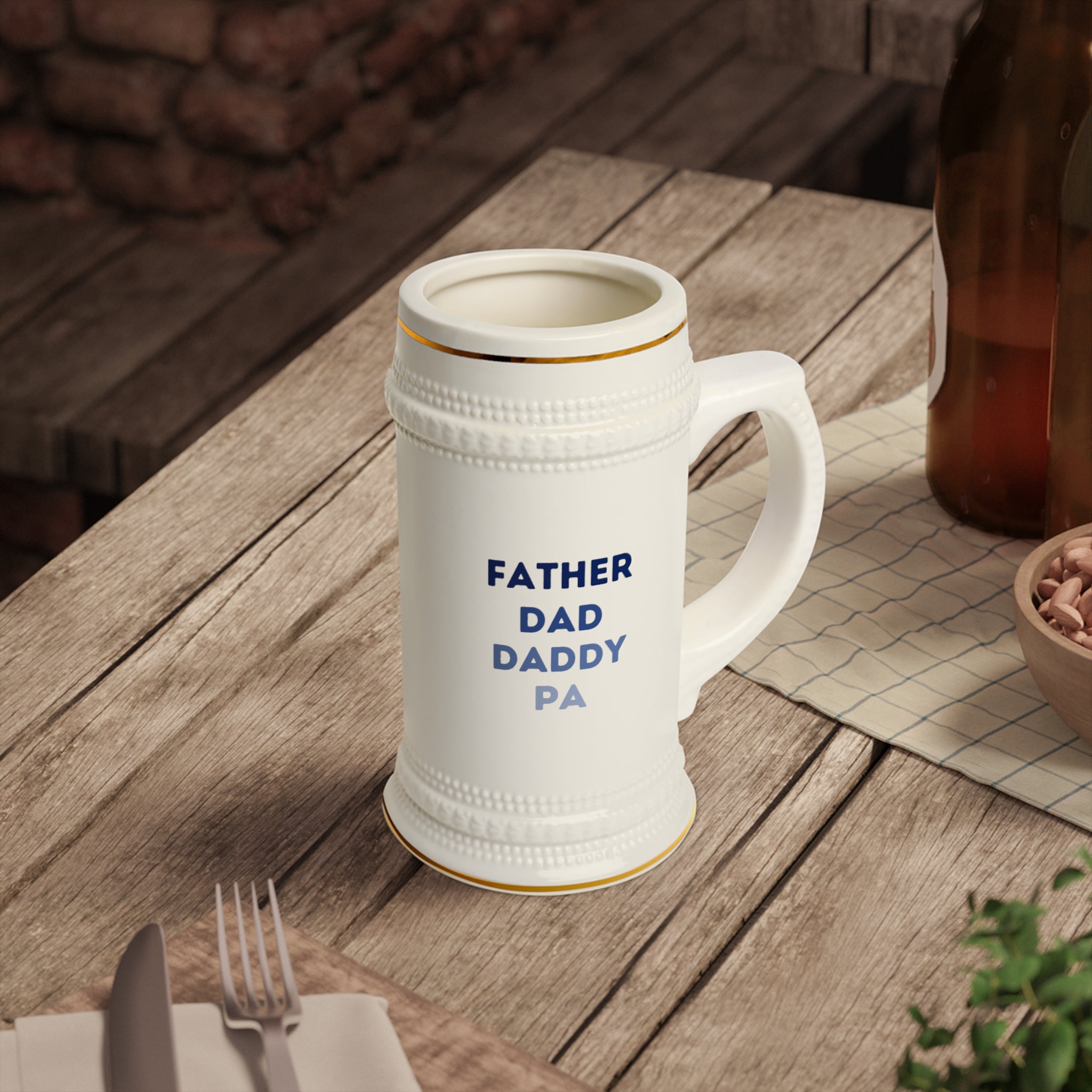 Father's Dad Daddy Pa Beer Stein Mug