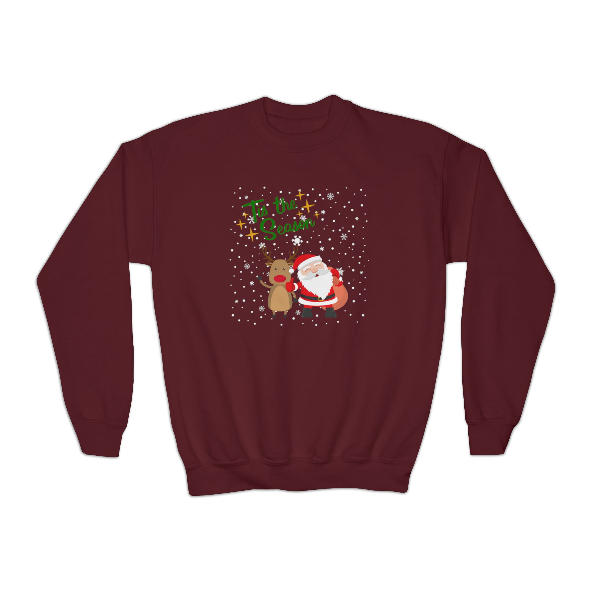 Tis The Season Youth Crewneck Sweatshirt