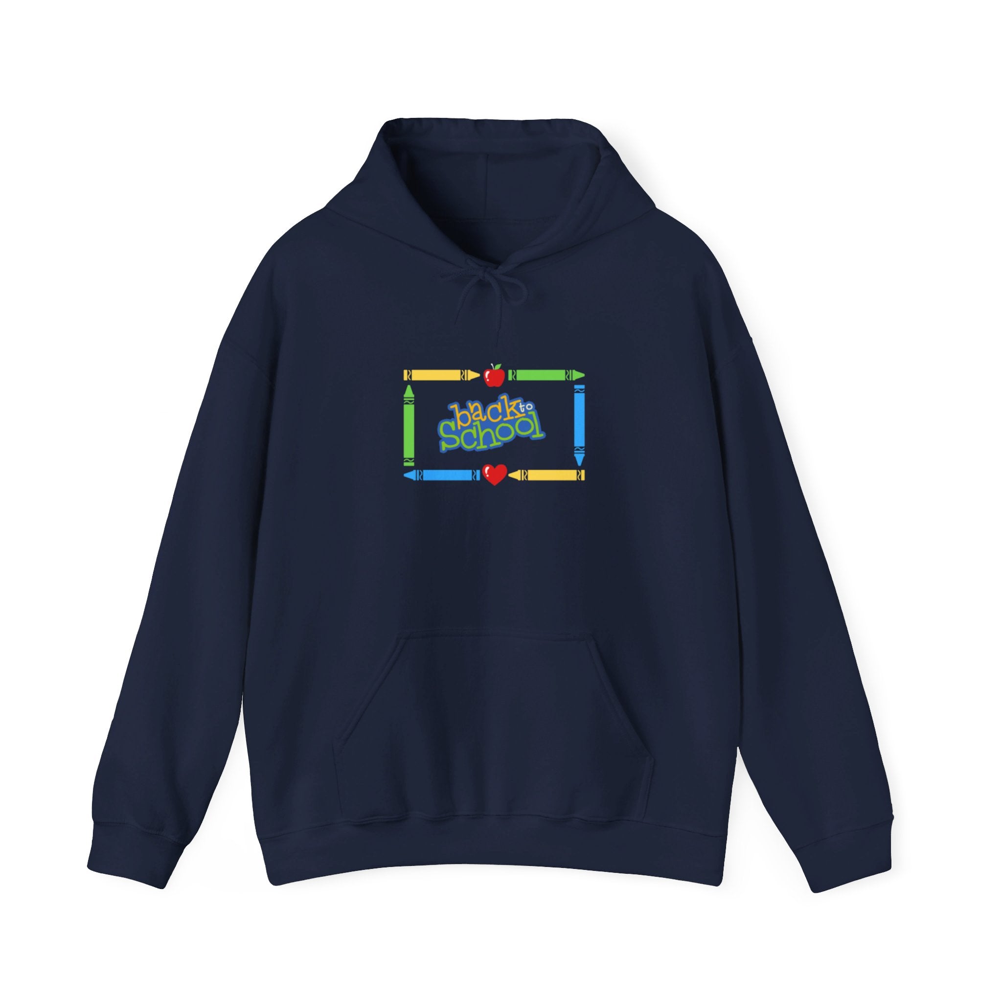 Back To School Unisex Heavy Blend™ Hooded Sweatshirt