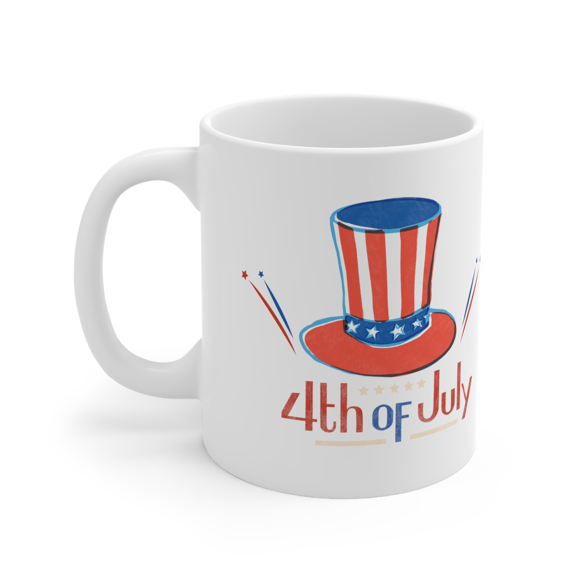 4th Of July Ceramic Mug 11oz