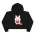 V-Day Bunny Crop Hoodie
