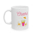 Cheers To Summer Ceramic Mug, (11oz, 15oz)