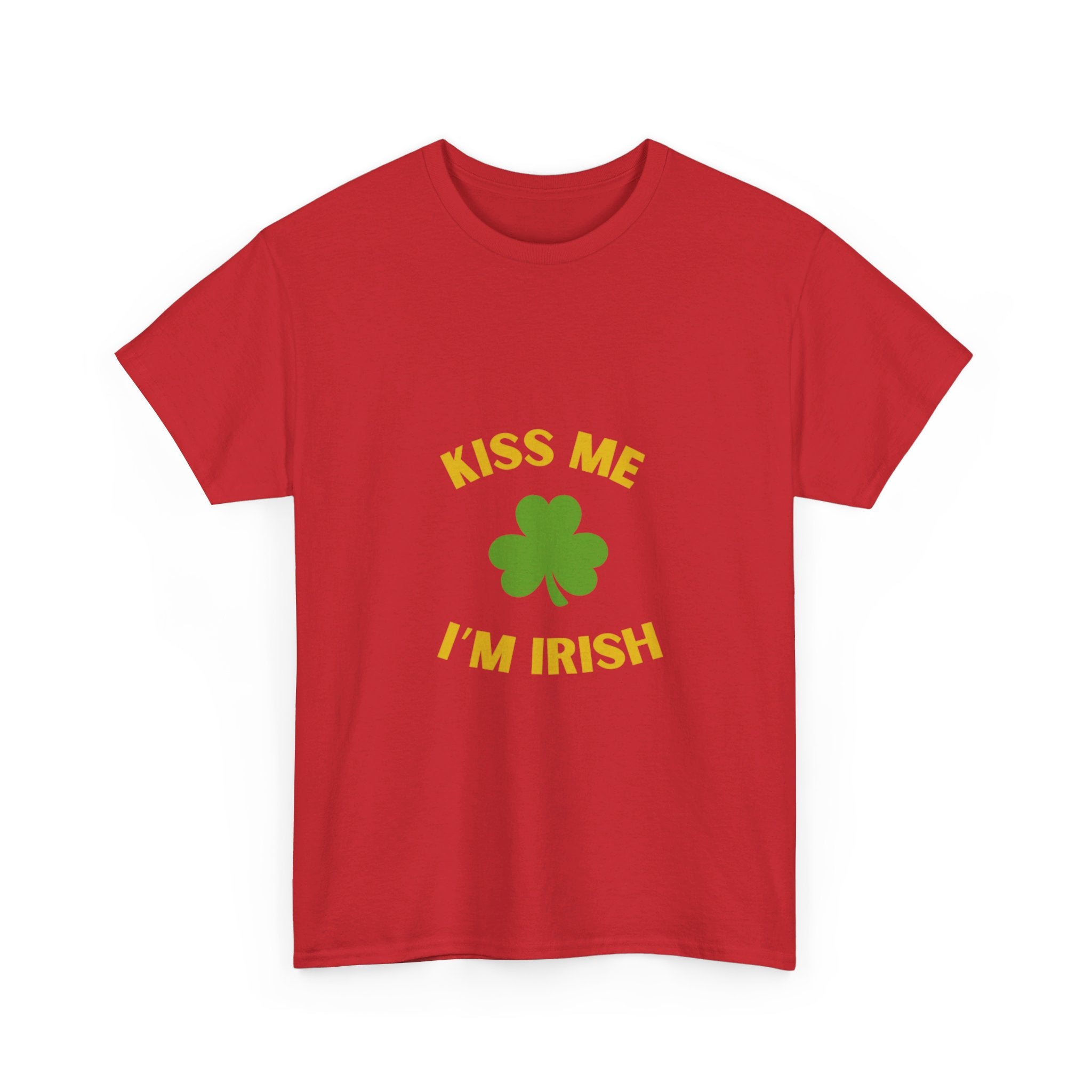 Kiss Me I'm Irish Unisex Heavy Cotton Tee