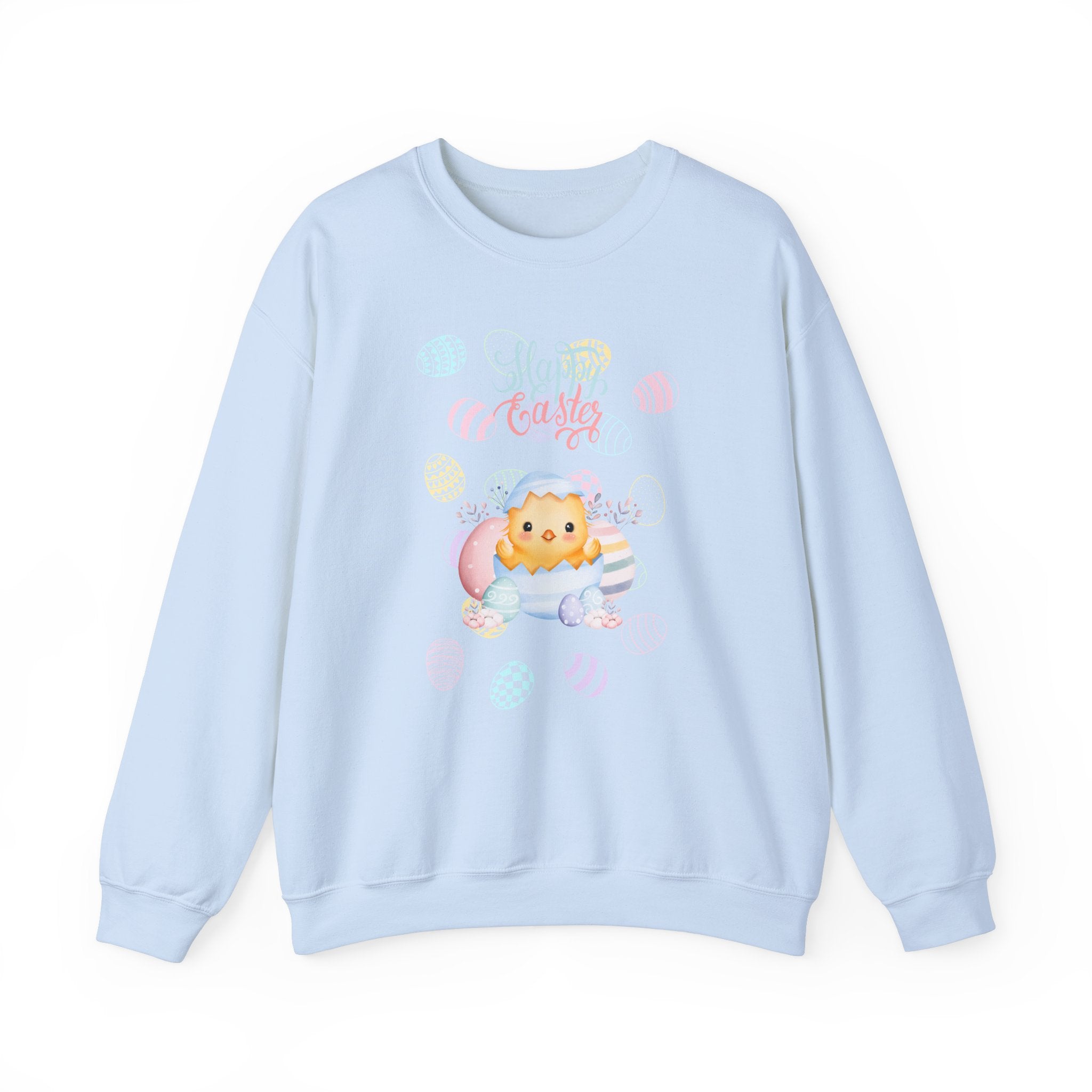 Chick Happy Easter Crewneck Sweatshirt - Unisex Heavy Blend™