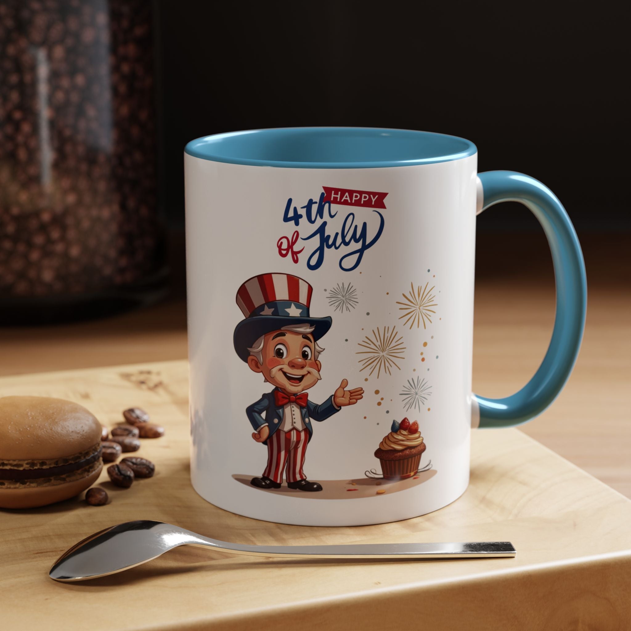 Uncle Sam Happy 4th of July Coffee Mug