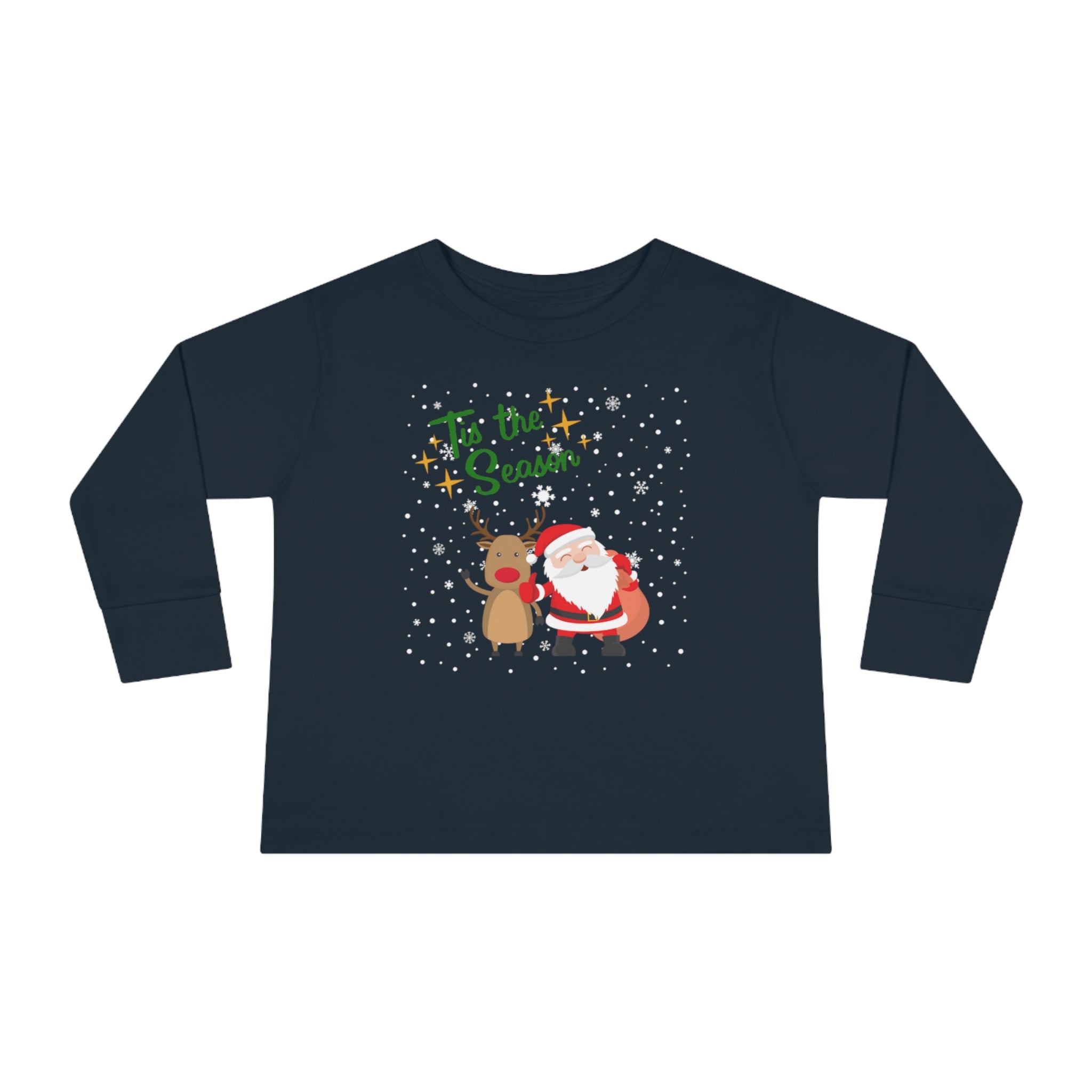 Tis The Season Toddler Long Sleeve Tee