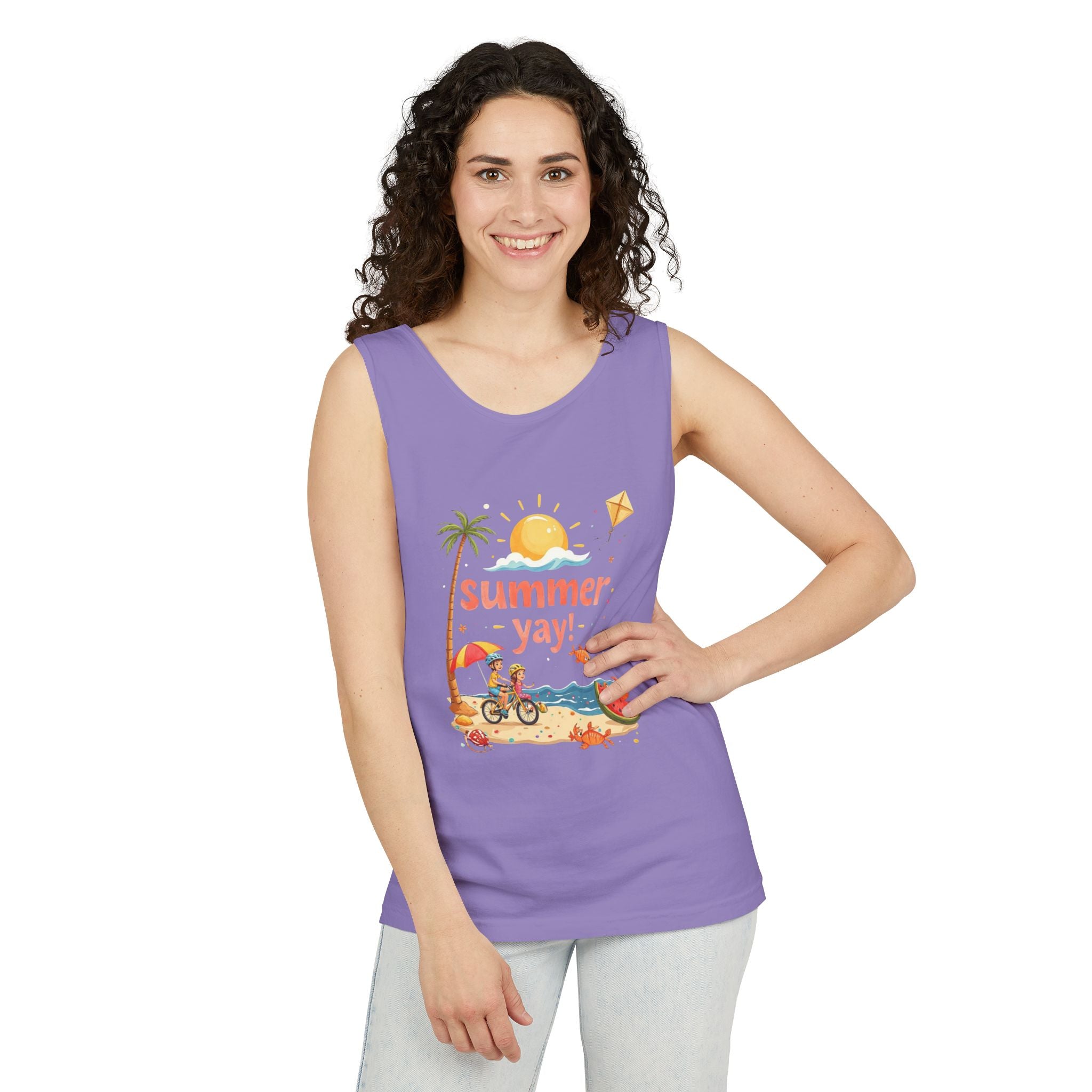 Summer Yay! Unisex Tank Top