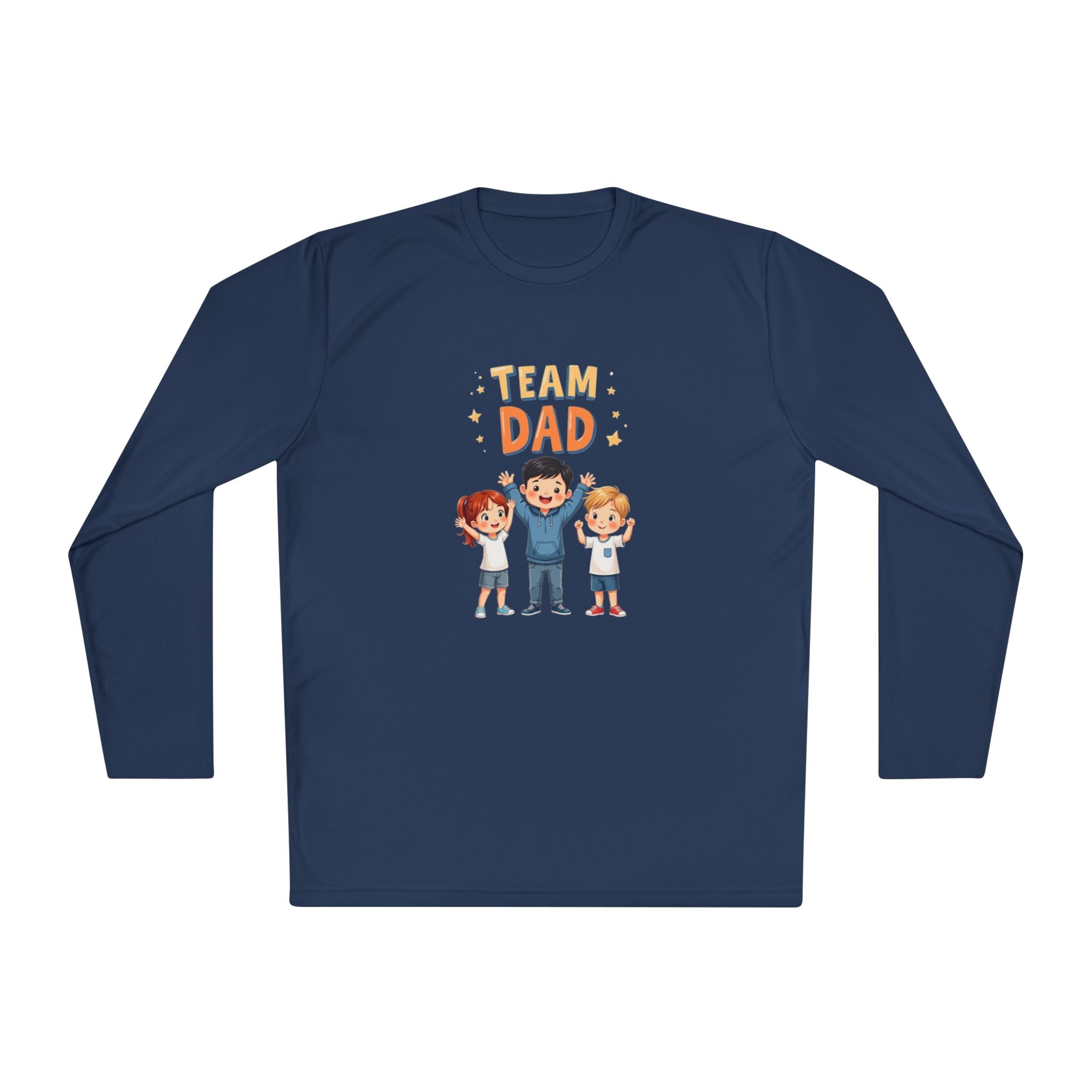 Team Dad Unisex Lightweight Long Sleeve Tee