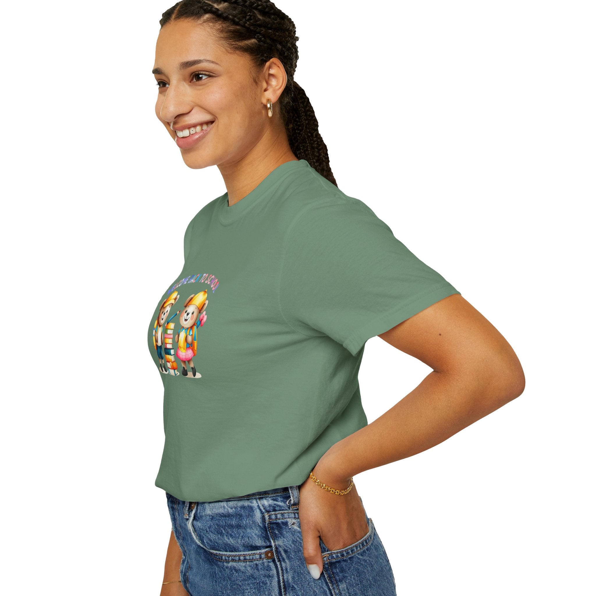 Welcome Back to School Unisex Garment-Dyed T-Shirt