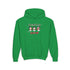 Snowman Crew Youth Heavy Blend Hooded Sweatshirt