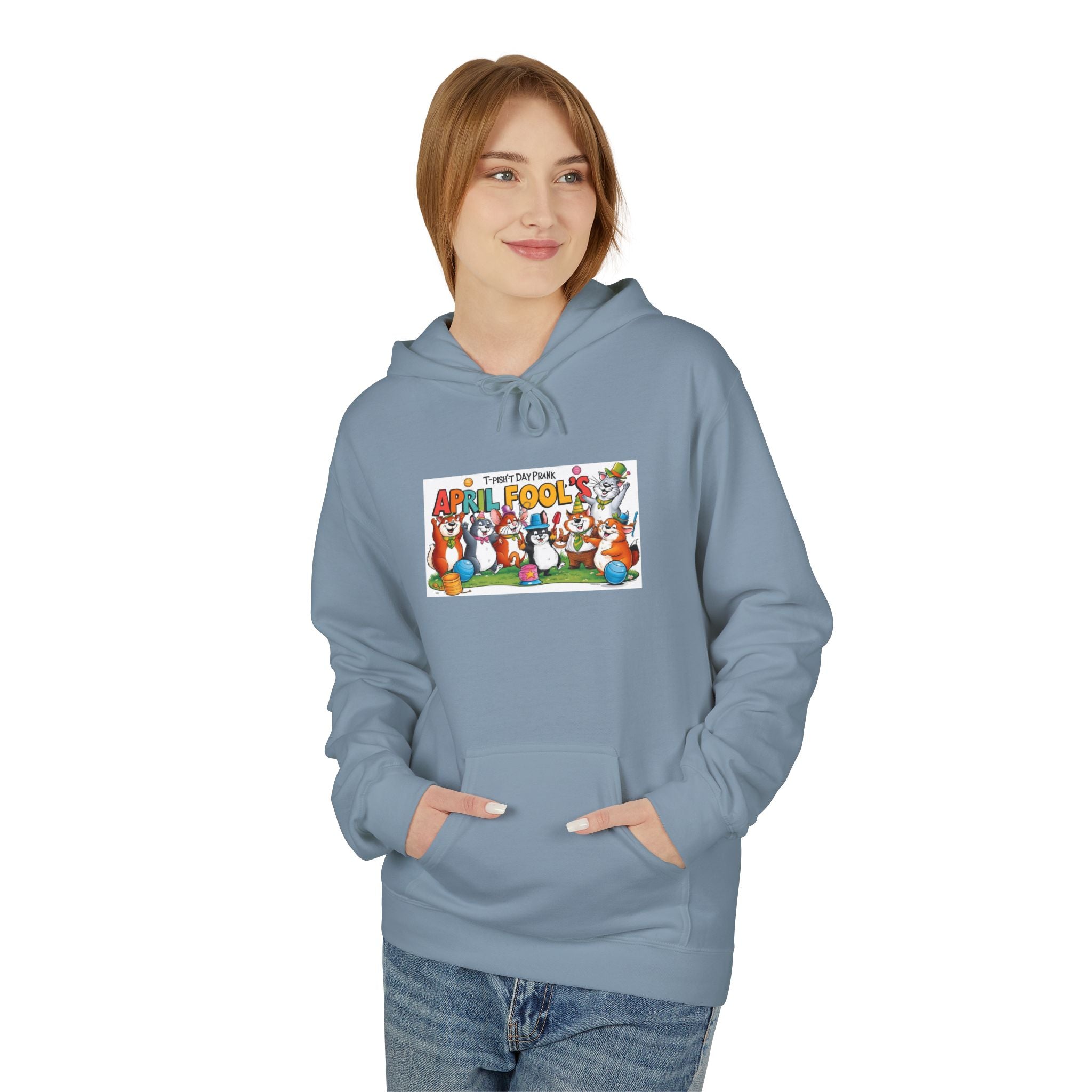 T-Pish'-T Day Prank Fleece Hoodie