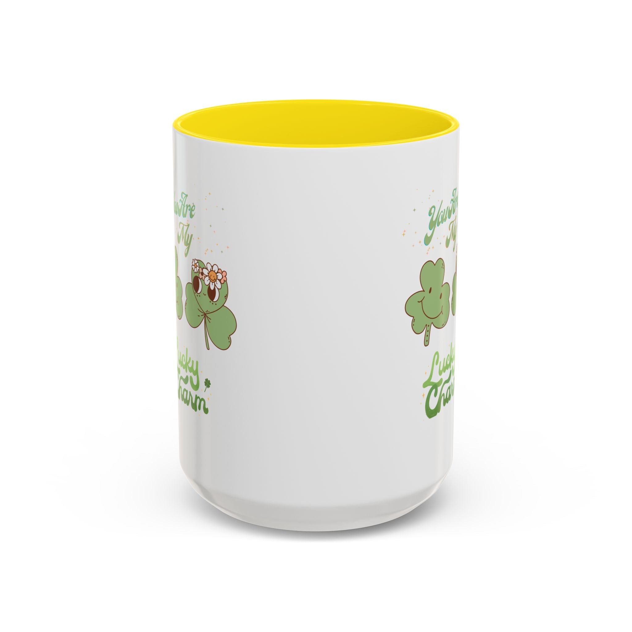 You're my Lucky Charm Accent Coffee Mug - St. Patrick's Day Gift
