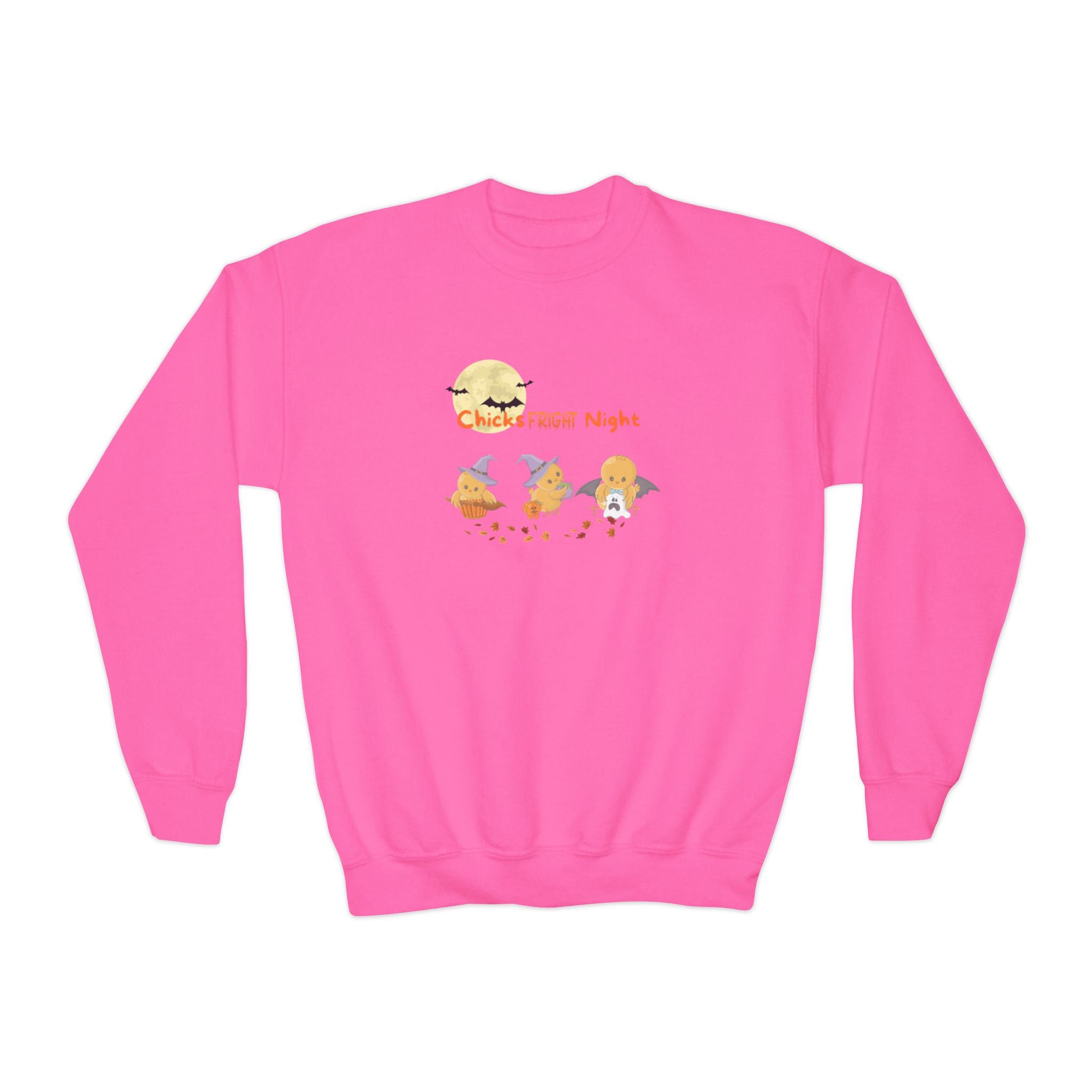 Chicks Fright Night Youth Crewneck Sweatshirt