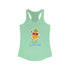 Hello Summer Fun Women's Ideal Racerback Tank