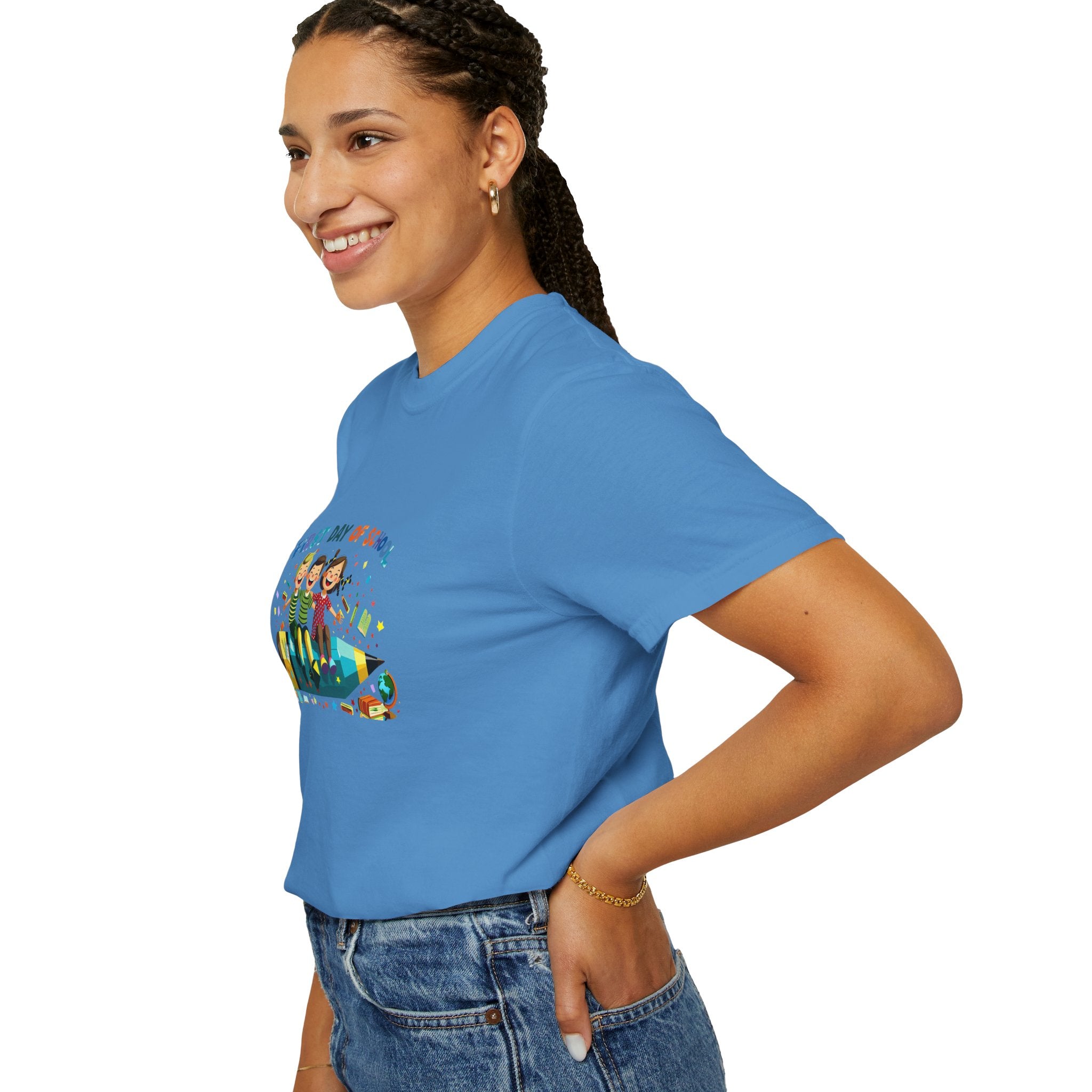 First Day of School Unisex Garment-Dyed T-Shirt