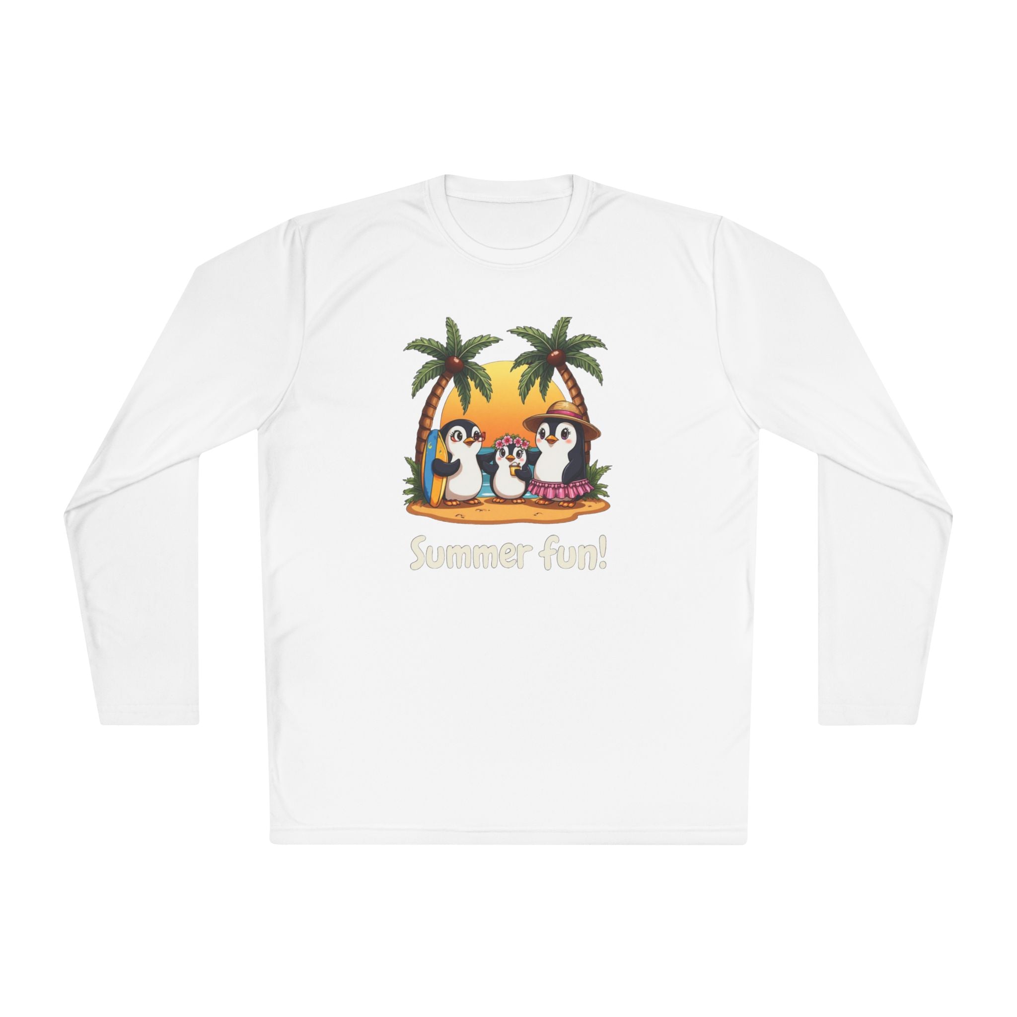 Summer Fun Unisex Lightweight Long Sleeve Tee