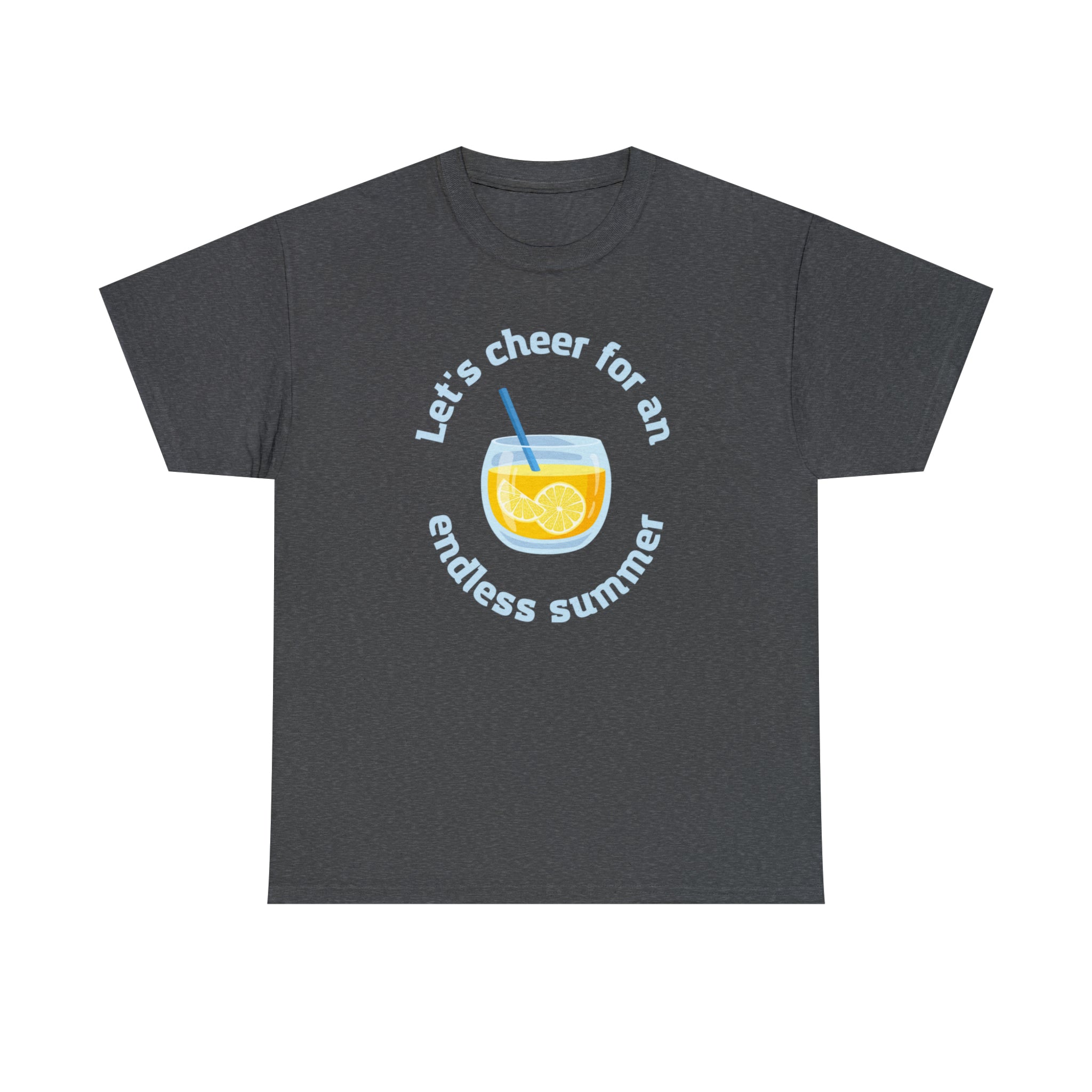 Let's Cheer For An Endless Summer Unisex Heavy Cotton Tee