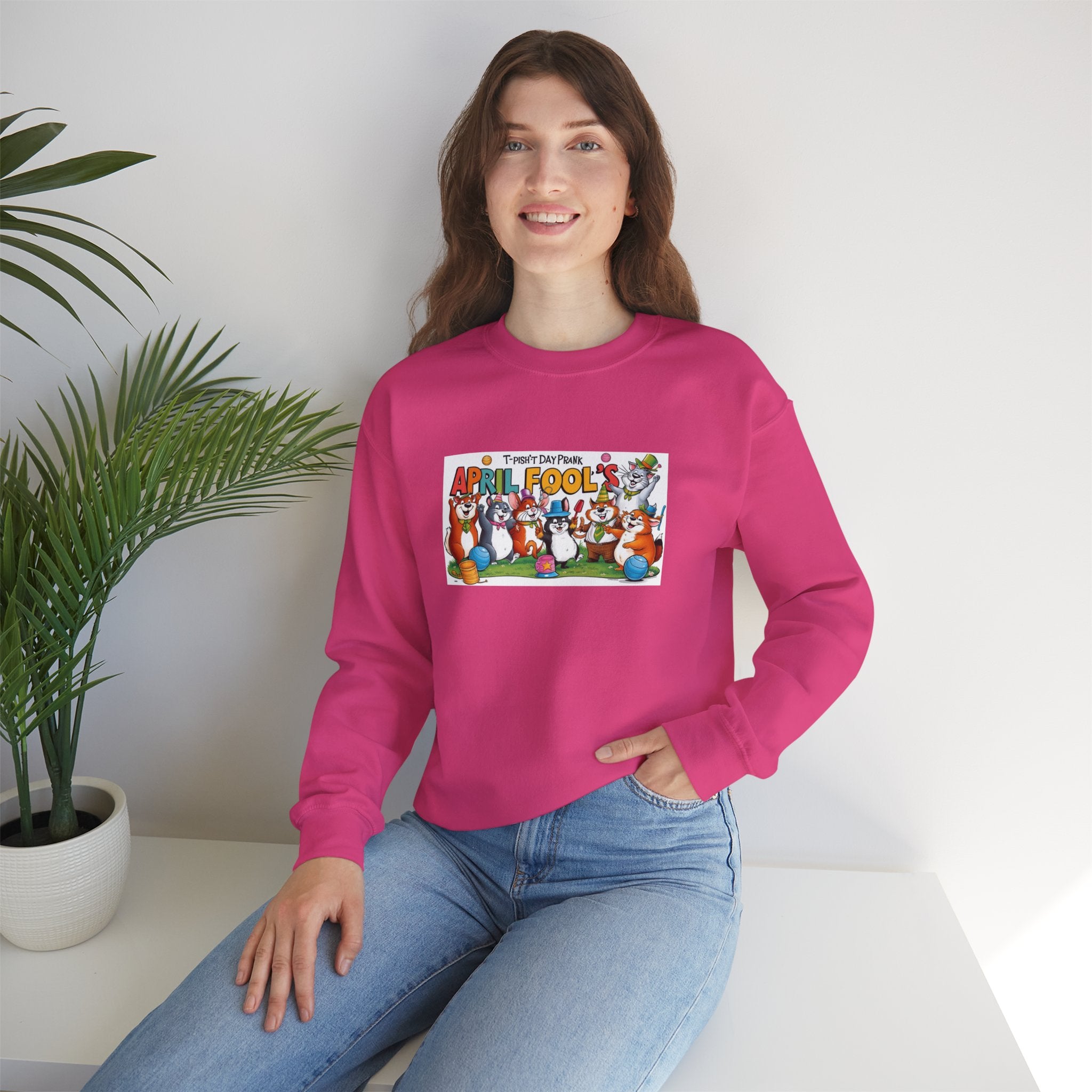 T-Pish'-T Day Prank Unisex Crewneck Sweatshirt