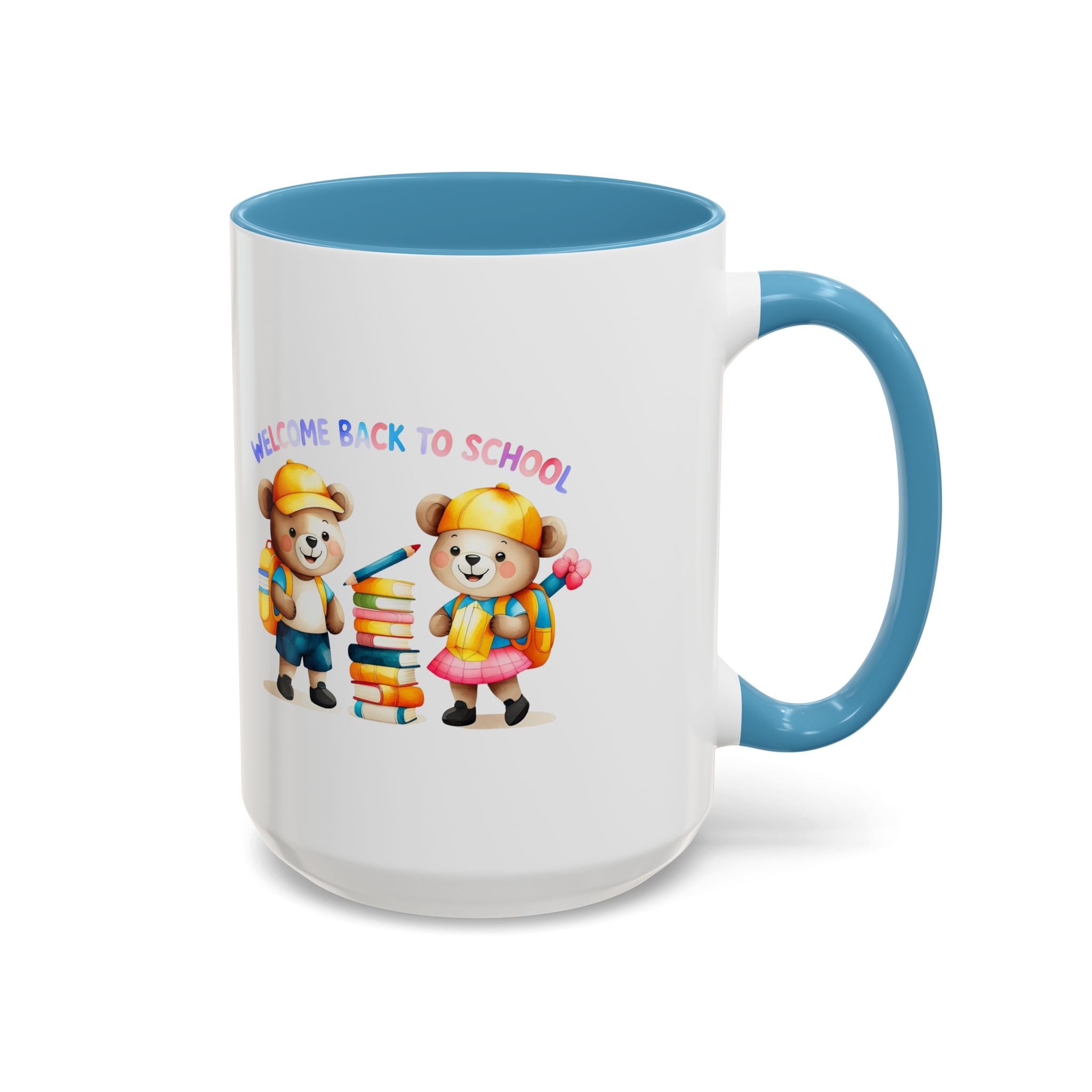 Welcome Back to School Bear Coffee Mug - 11oz, 15oz