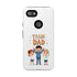 Team Dad Phone Case, Fun Gift for Fathers, Durable Phone Protector, Cute Dad Team Merchandise, Father's Day Special