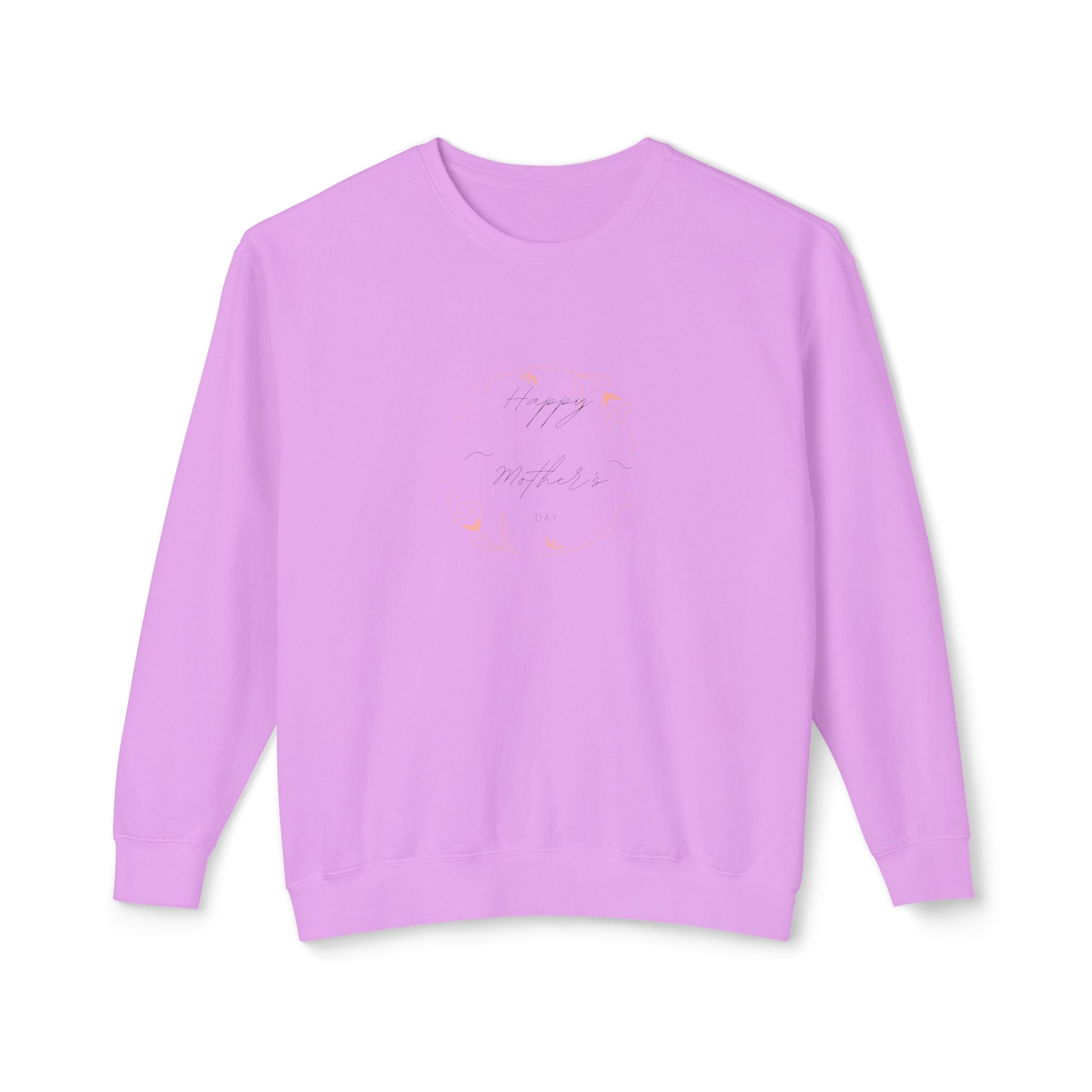 Happy Mom's Day Unisex Lightweight Crewneck Sweatshirt