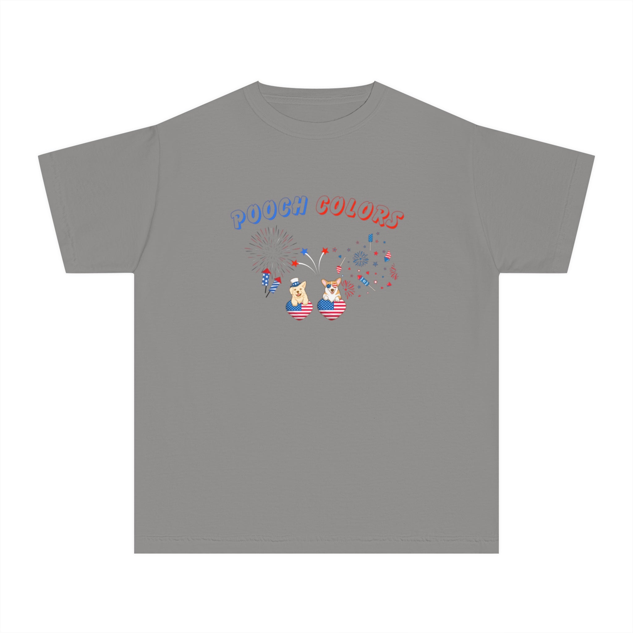 Pooch Colors Youth Midweight Tee