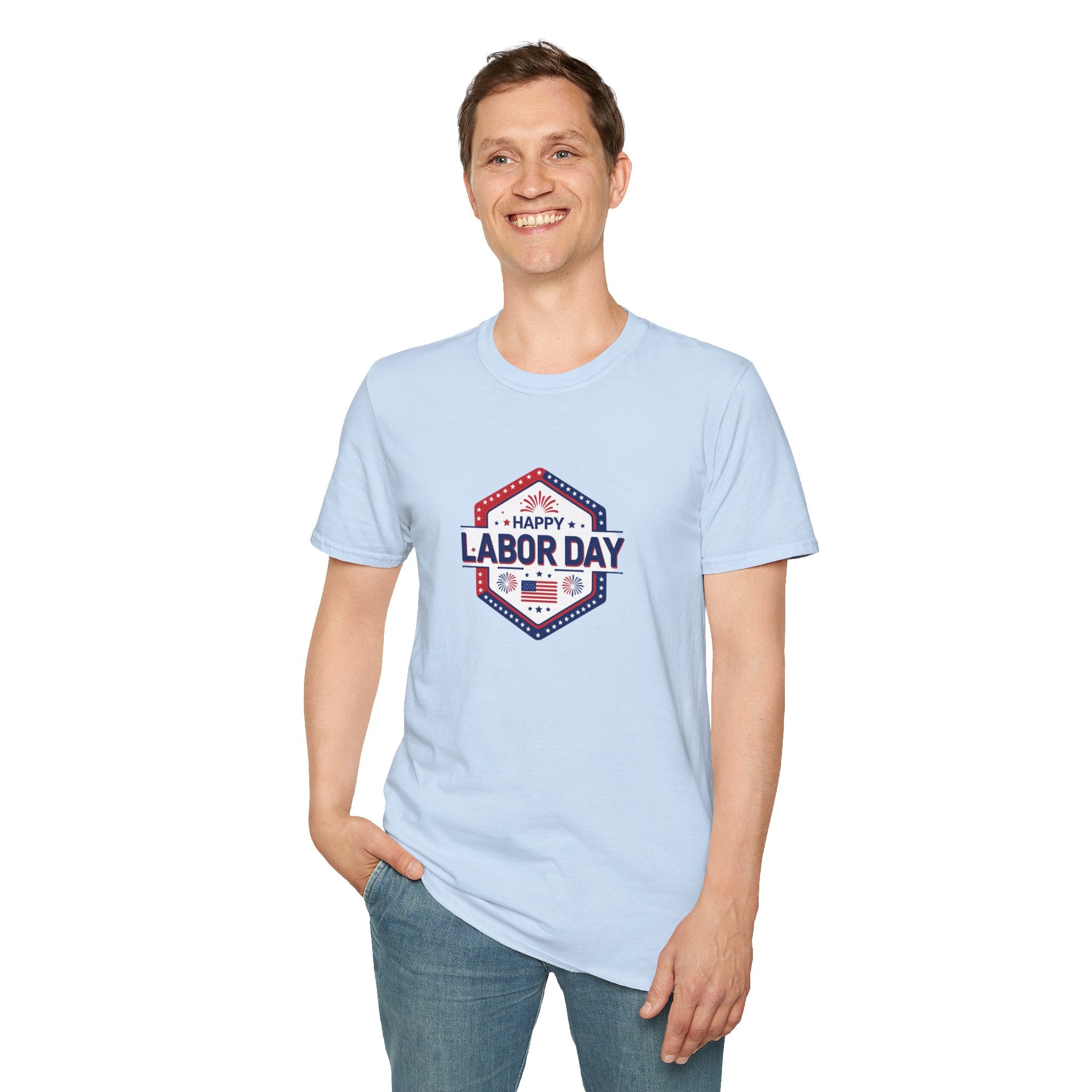 Celebrate Labor Day Unisex Softstyle T-Shirt