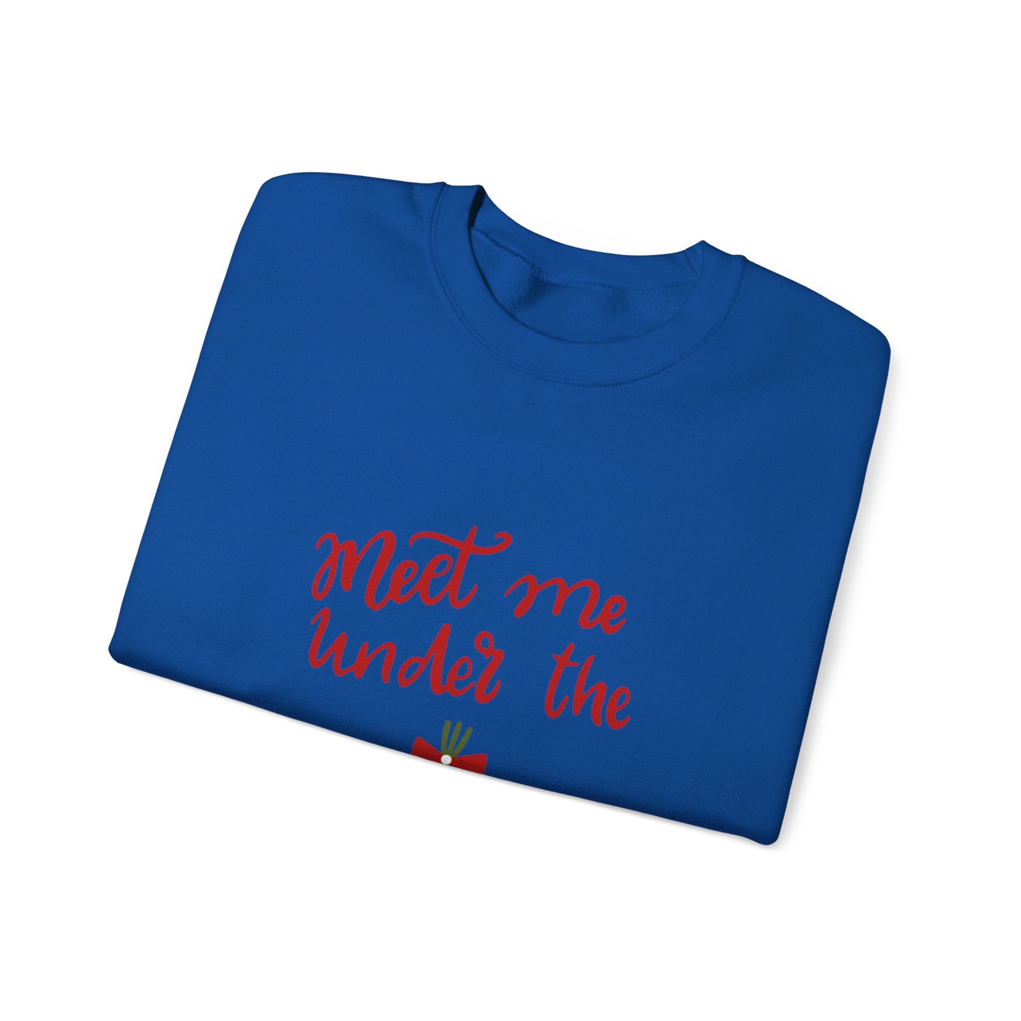 Meet Me Under The Mistletoe Unisex Heavy Blend™ Crewneck Sweatshirt