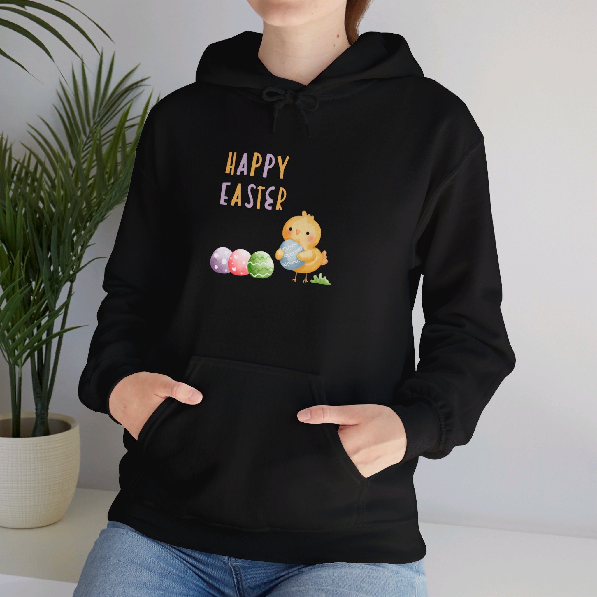 Wishing You A Happy Easter Unisex Heavy Blend™ Hooded Sweatshirt