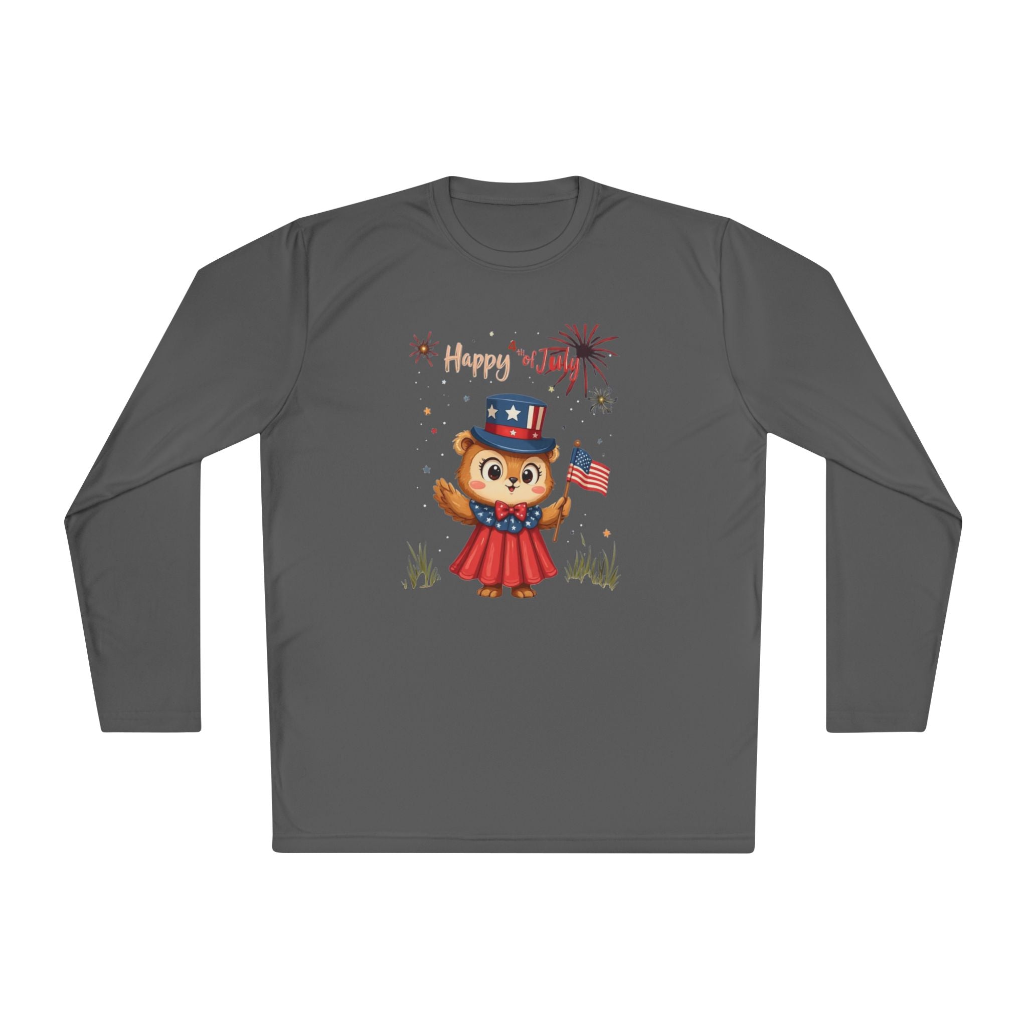 Happy Independence Day Long Sleeve Tee