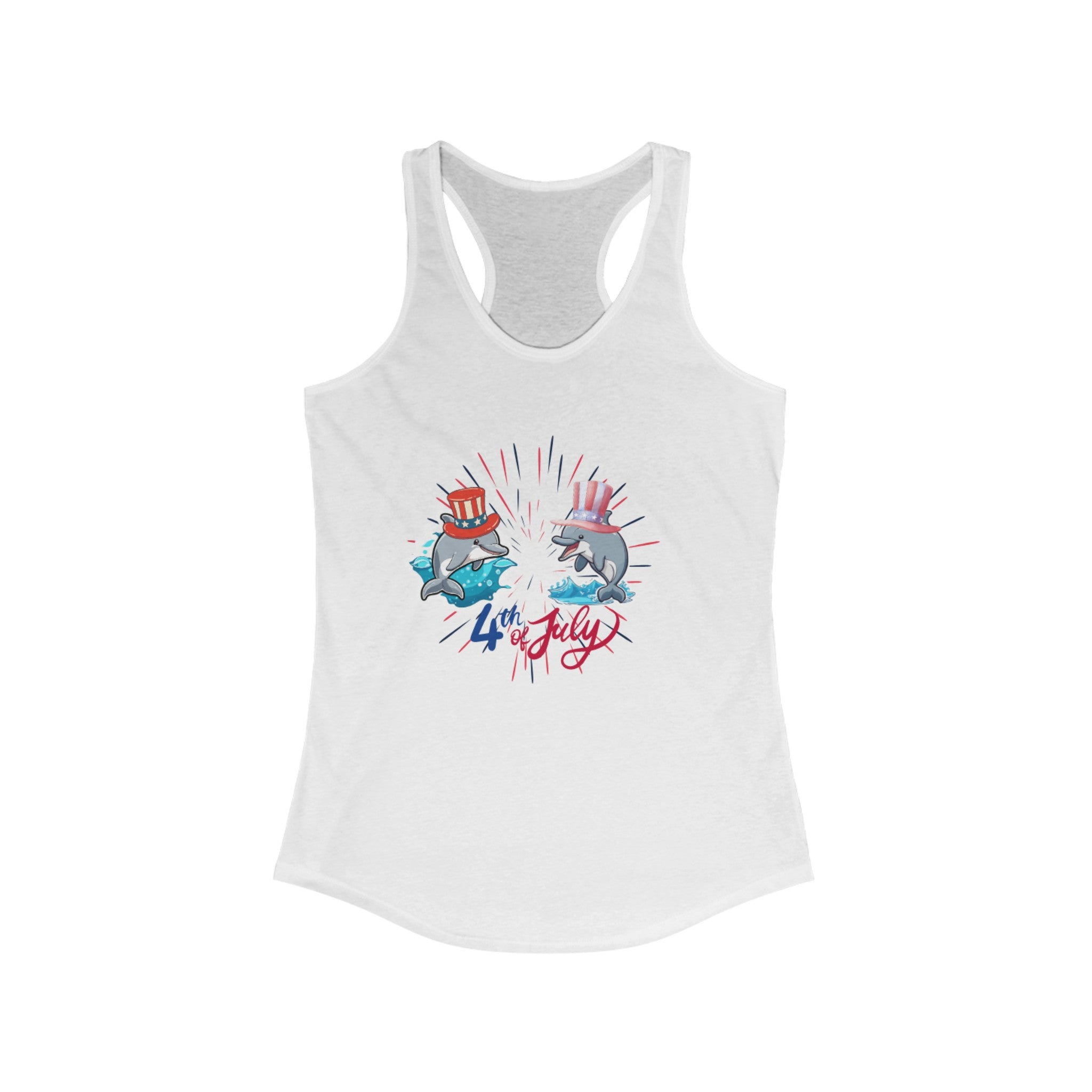 Party In The Union Women's Ideal Racerback Tank