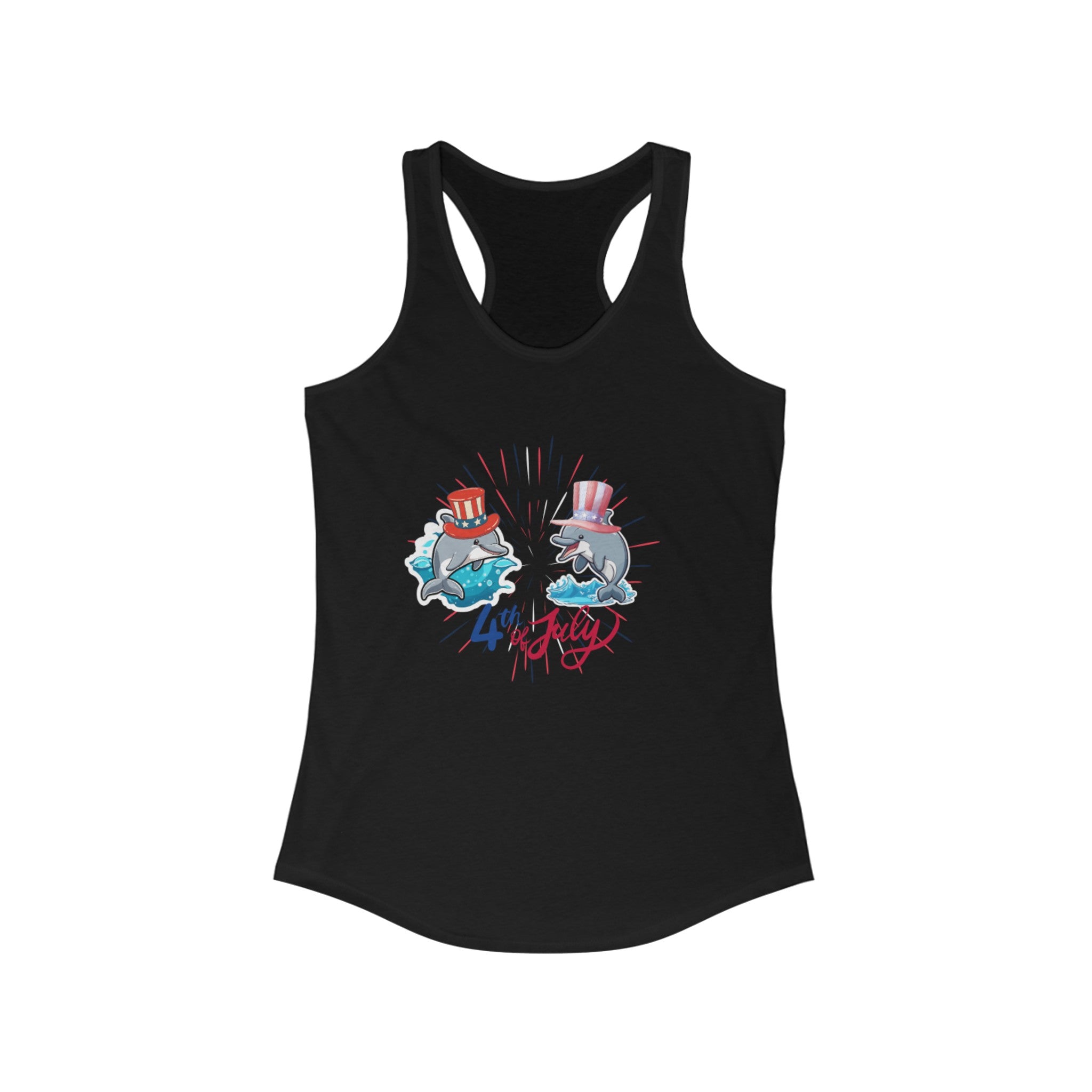 Party In The Union Women's Ideal Racerback Tank