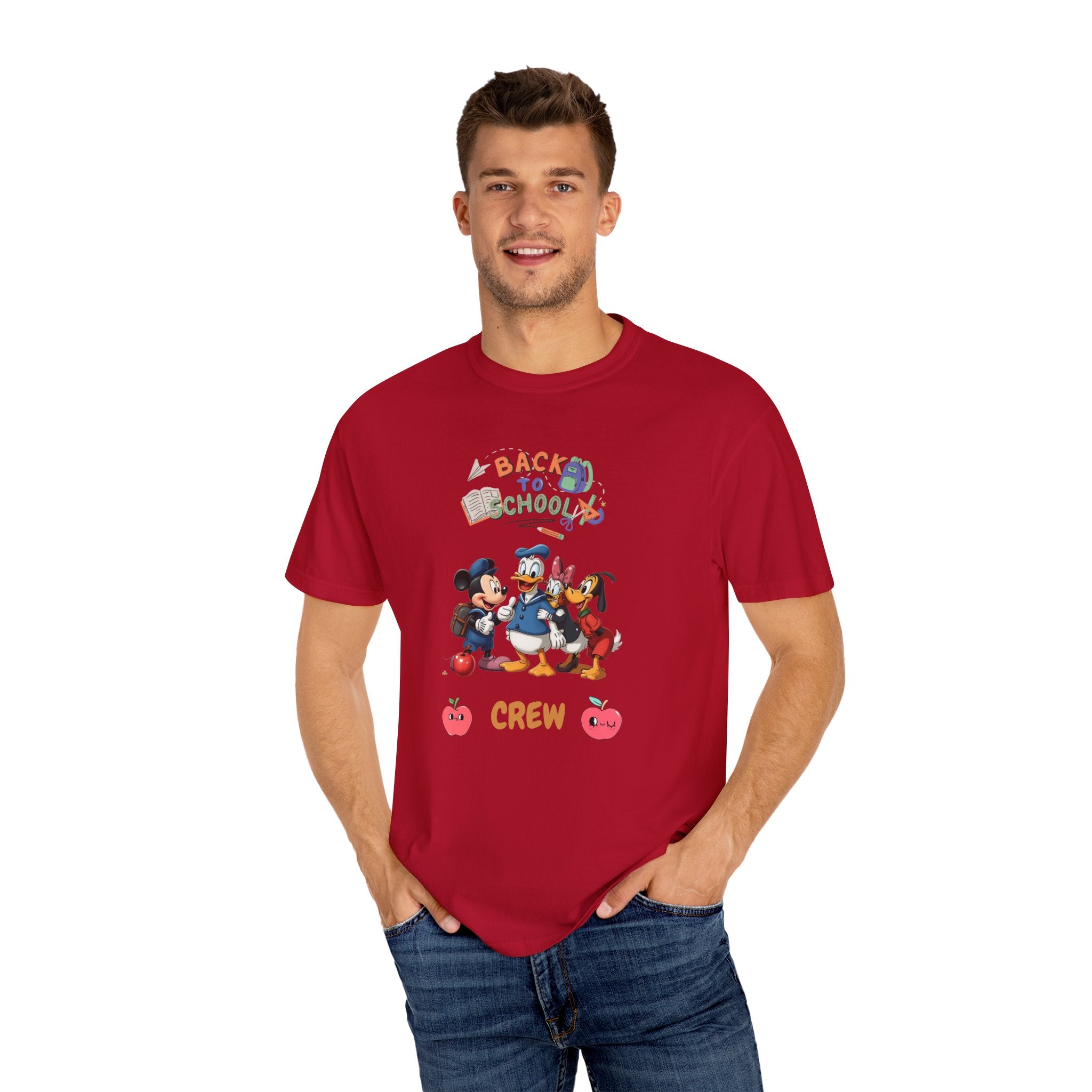 Back to School Crew Unisex Dyed T-Shirt