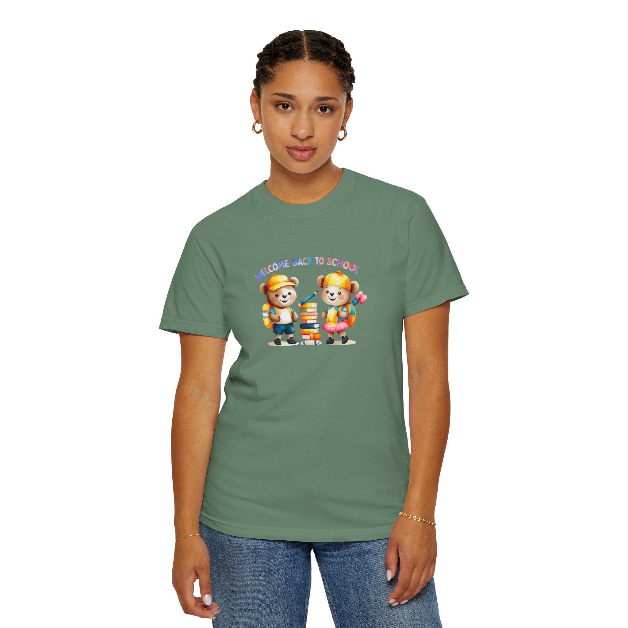 Welcome Back to School Unisex Garment-Dyed T-Shirt