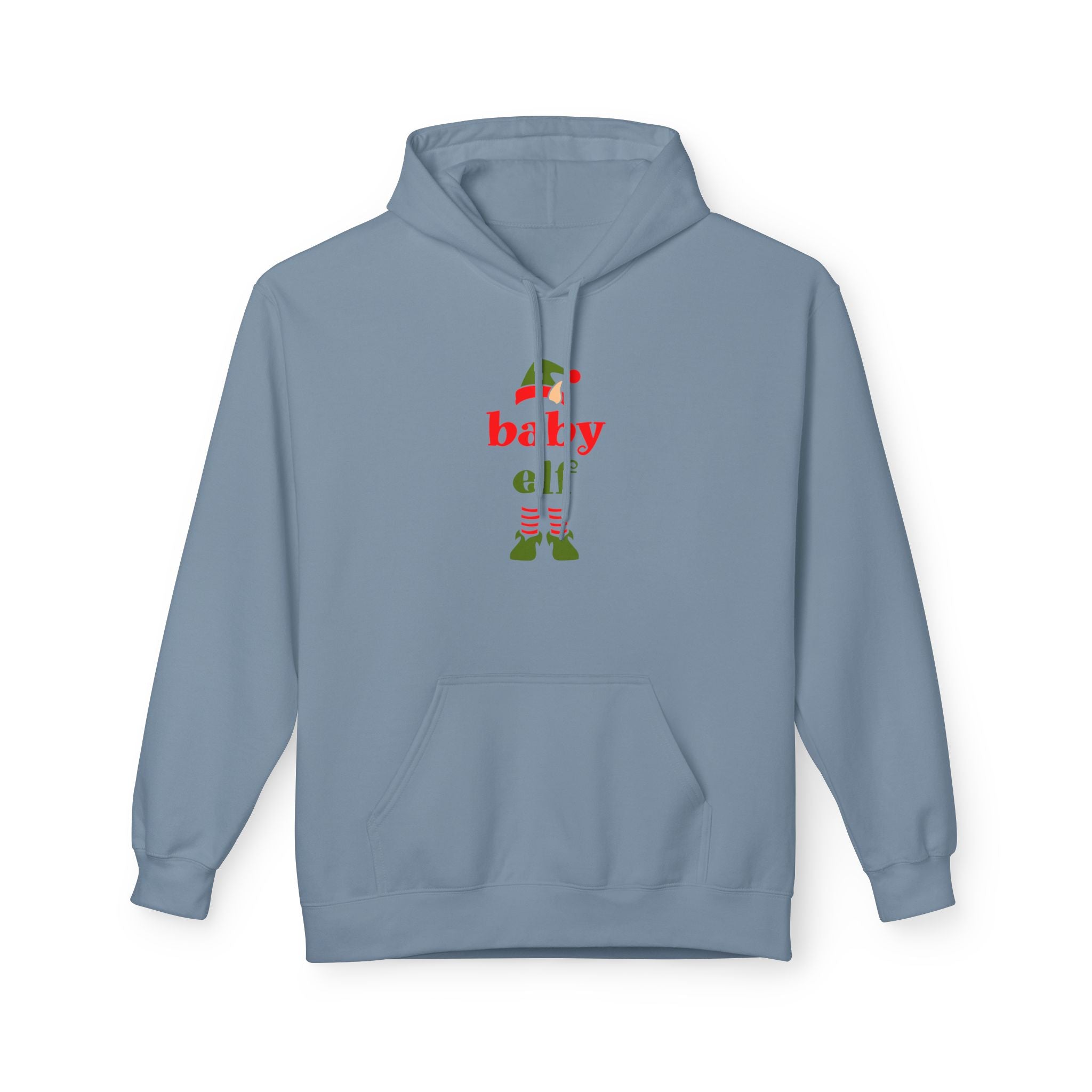Baby Elf Unisex Midweight Softstyle Fleece Hoodie