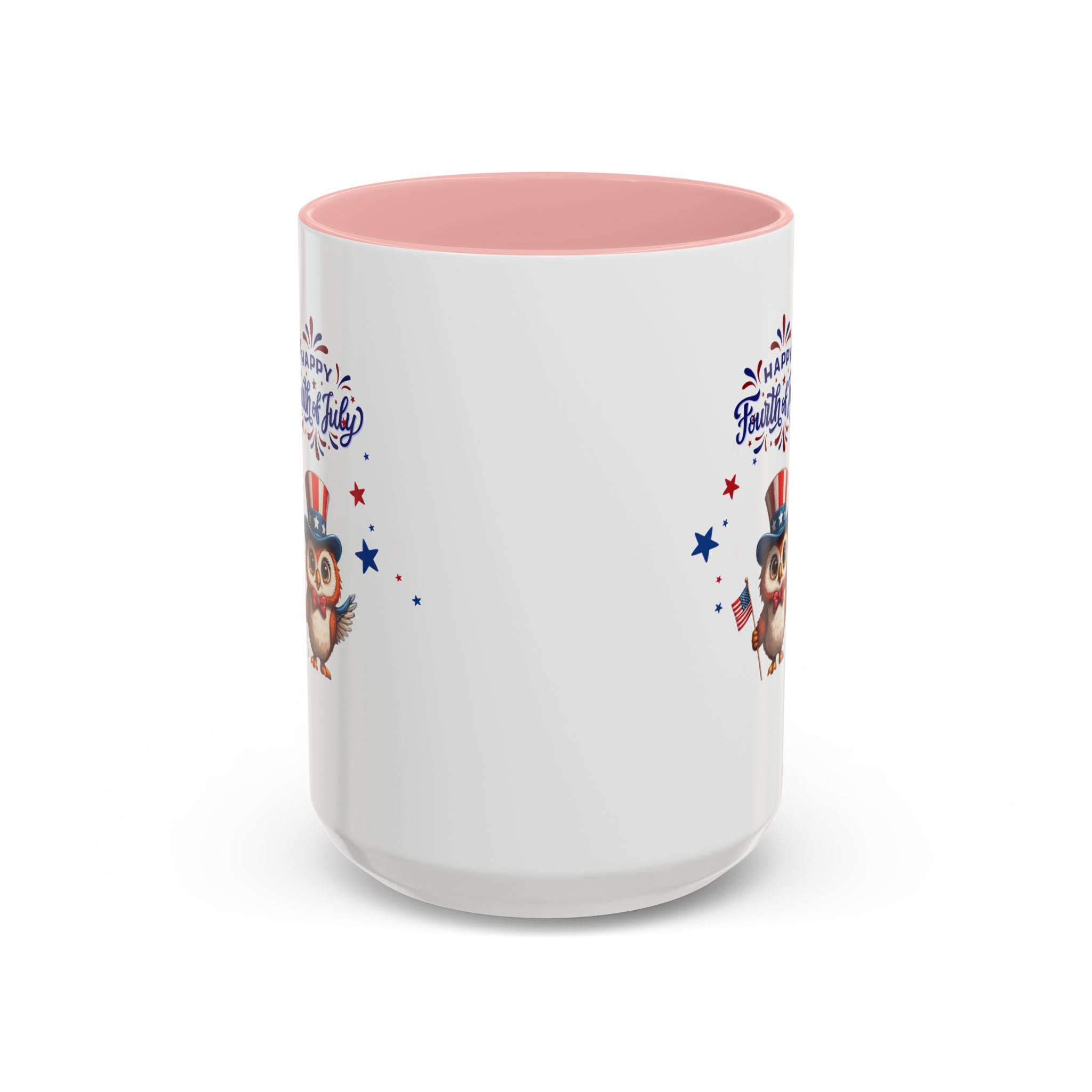 American Eagle Happy 4th of July Coffee Mug