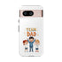 Team Dad Phone Case, Fun Gift for Fathers, Durable Phone Protector, Cute Dad Team Merchandise, Father's Day Special