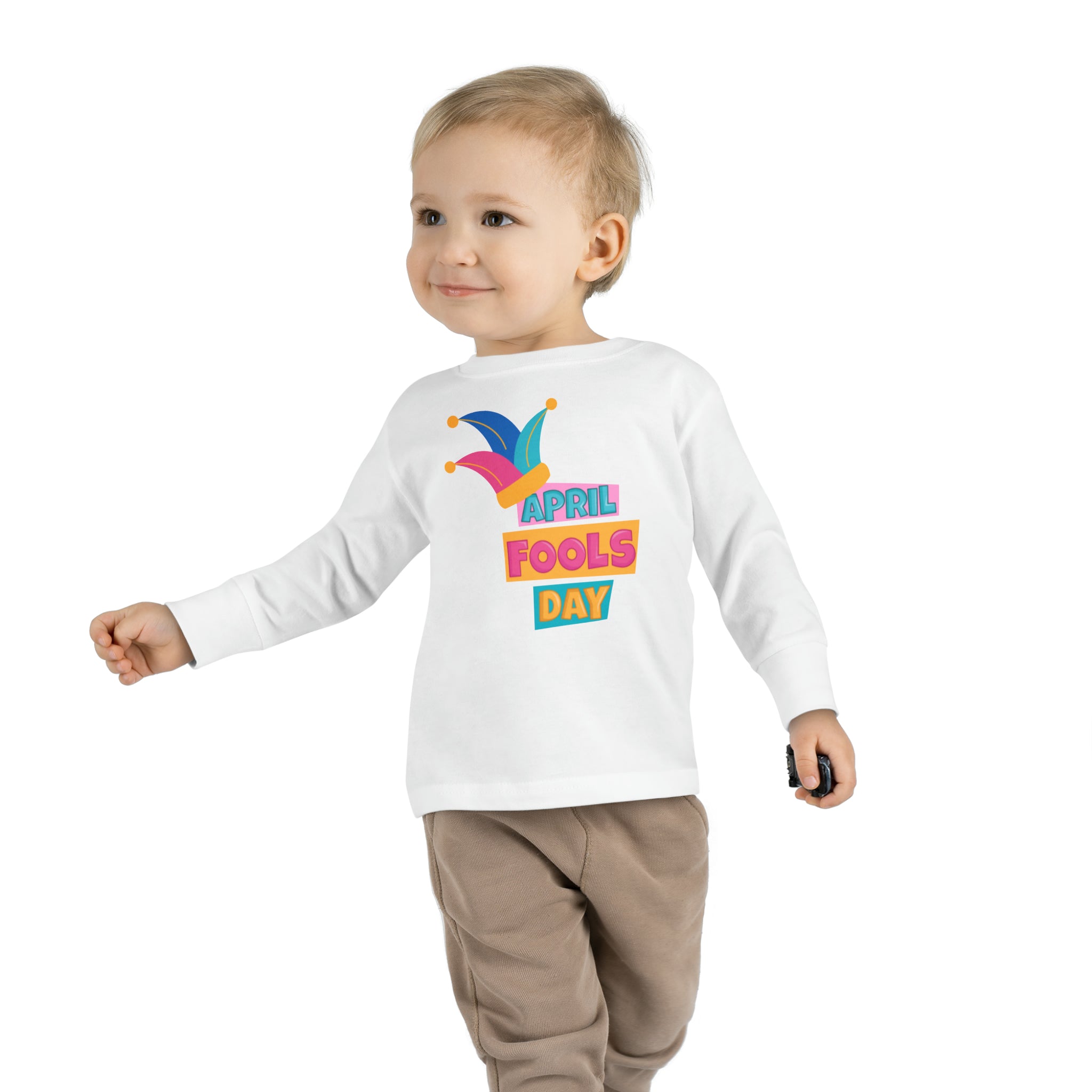 All Fool's Day Toddler Long Sleeve Tee