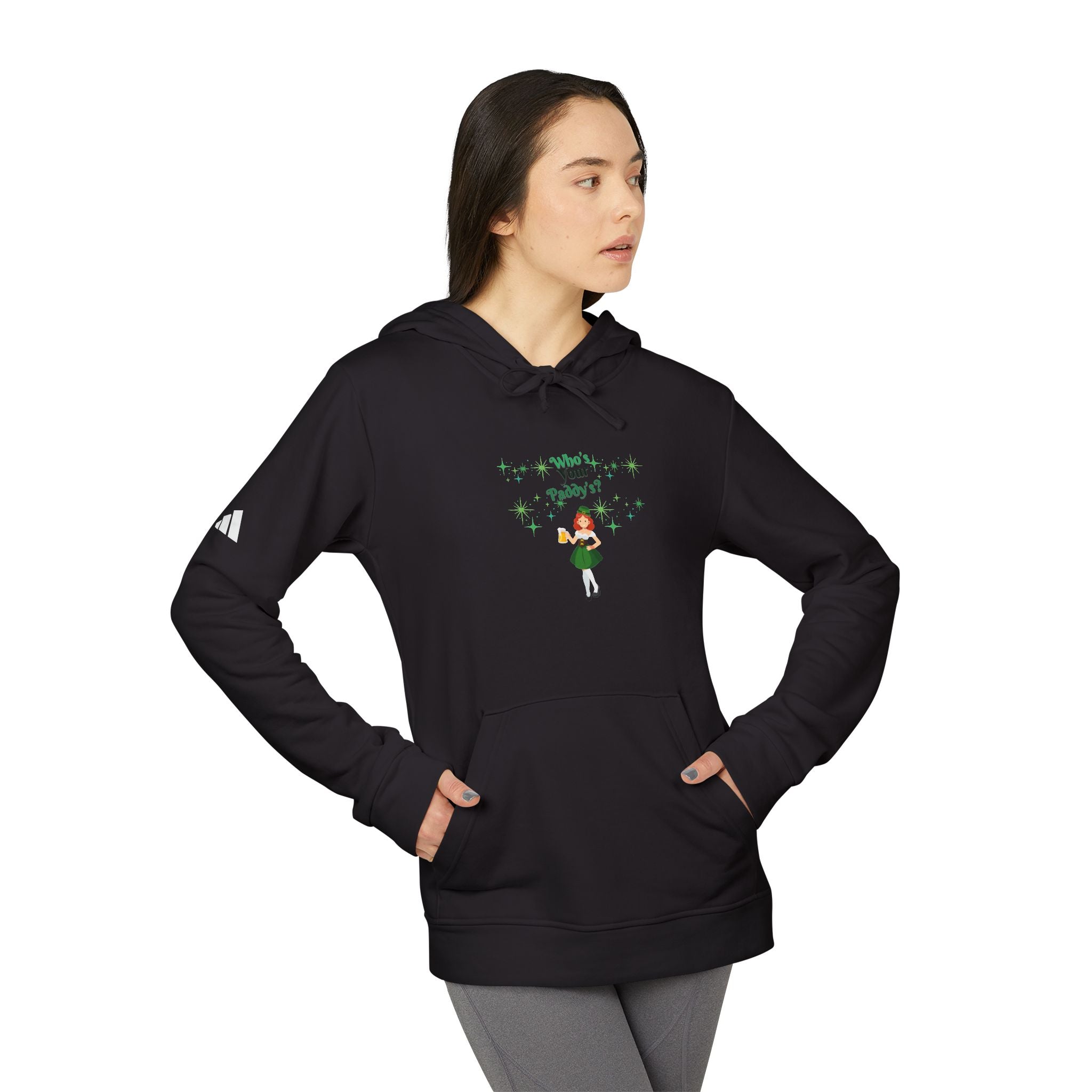Who's Your Paddy? Adidas Unisex Fleece Hoodie