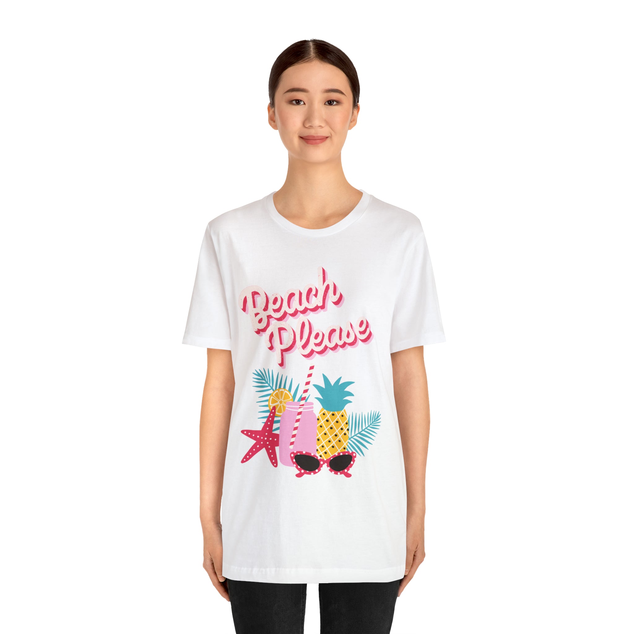 Beach Please Unisex Jersey Short Sleeve Tee