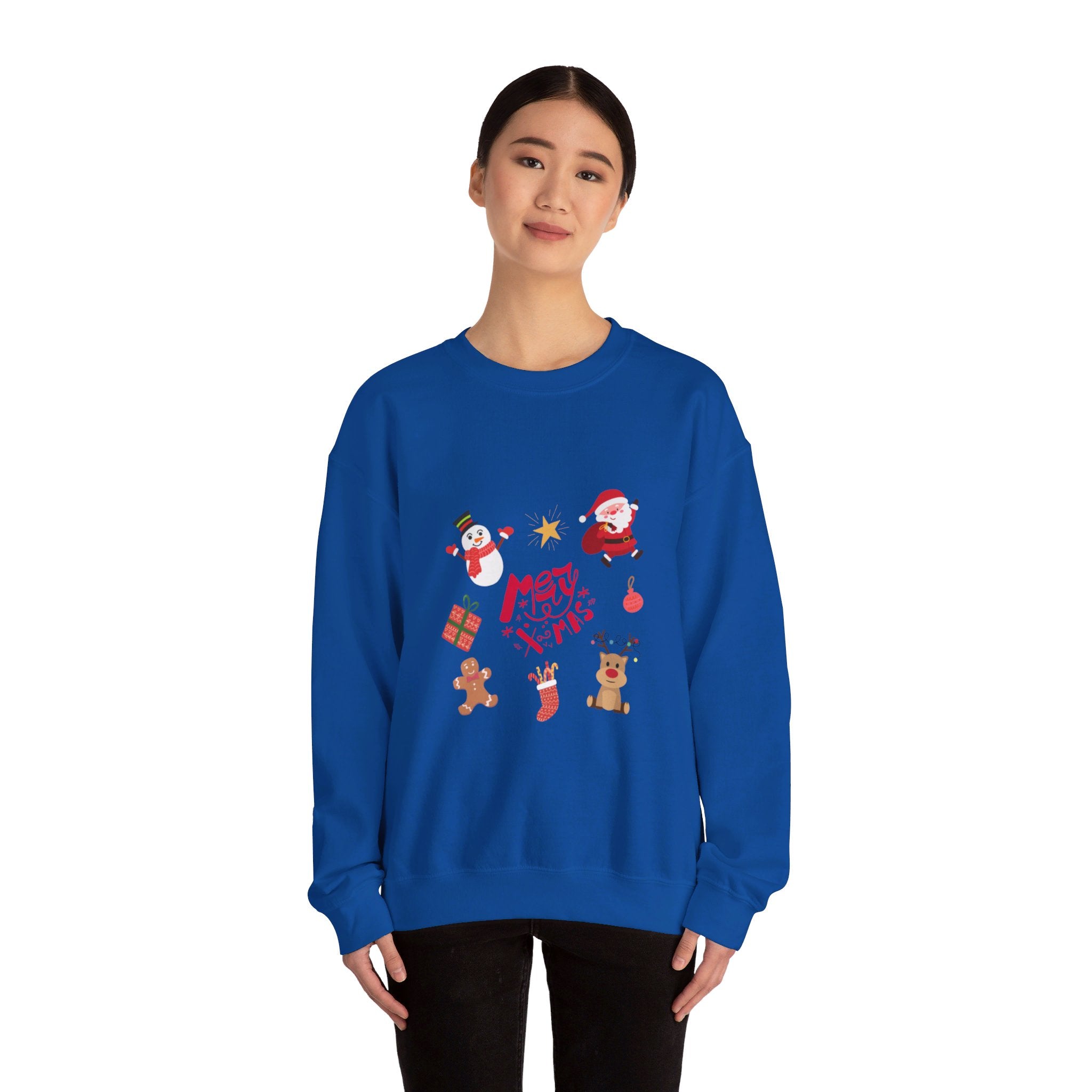 Merry Christmas Crew Unisex Heavy Blend™ Crewneck Sweatshirt