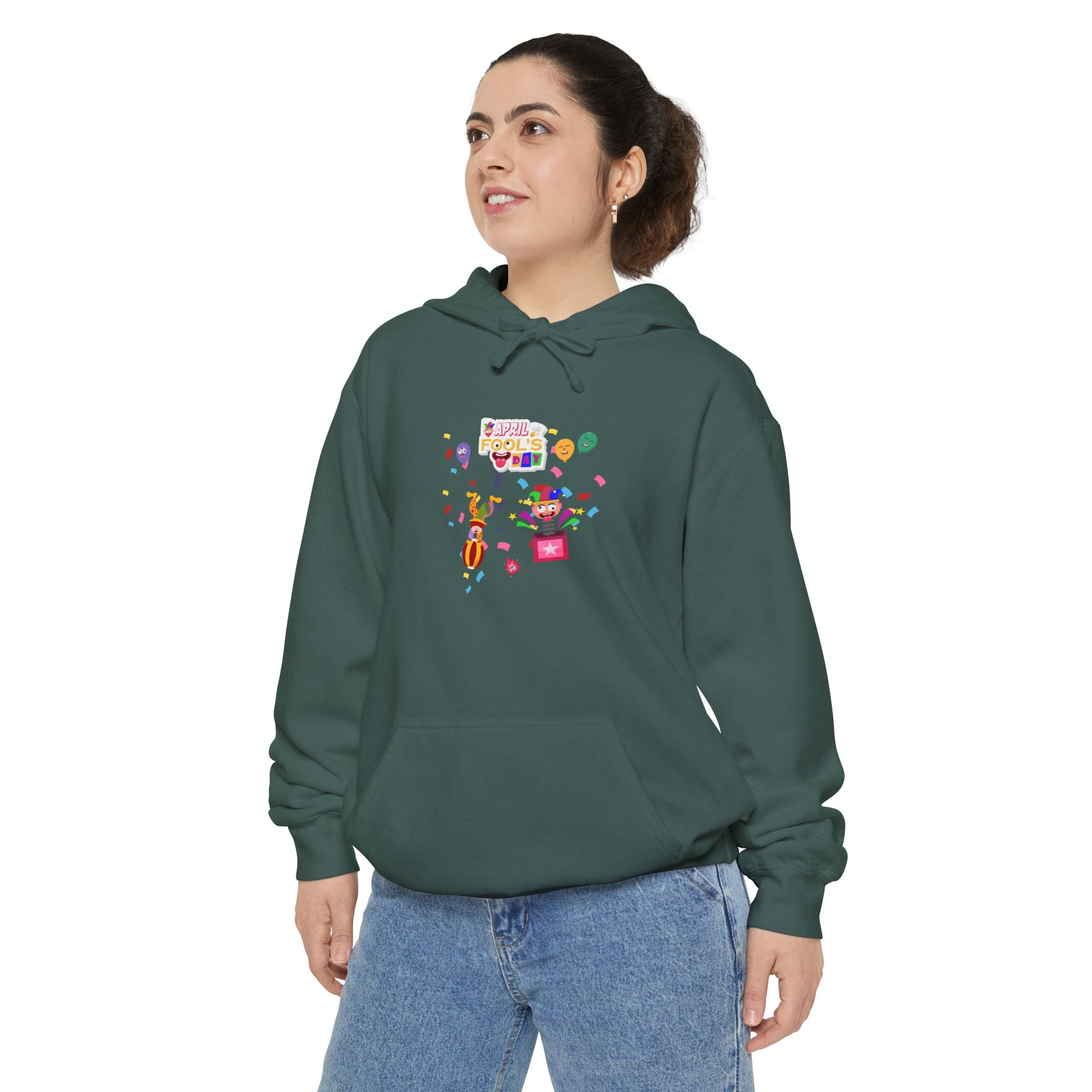 All April Fool's Day Unisex Garment-Dyed Hoodie