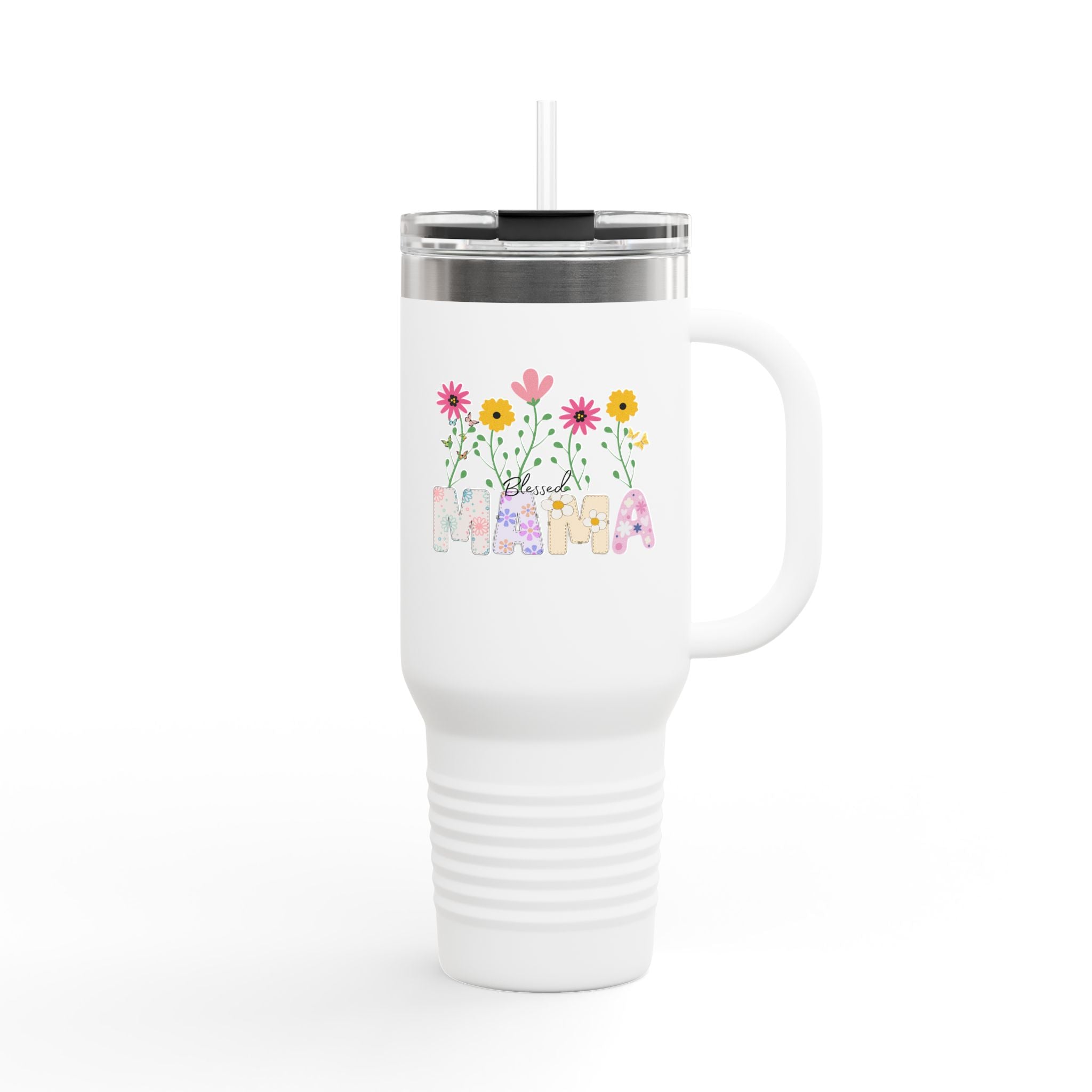 Blessed Mama Insulated Travel Mug - 40oz