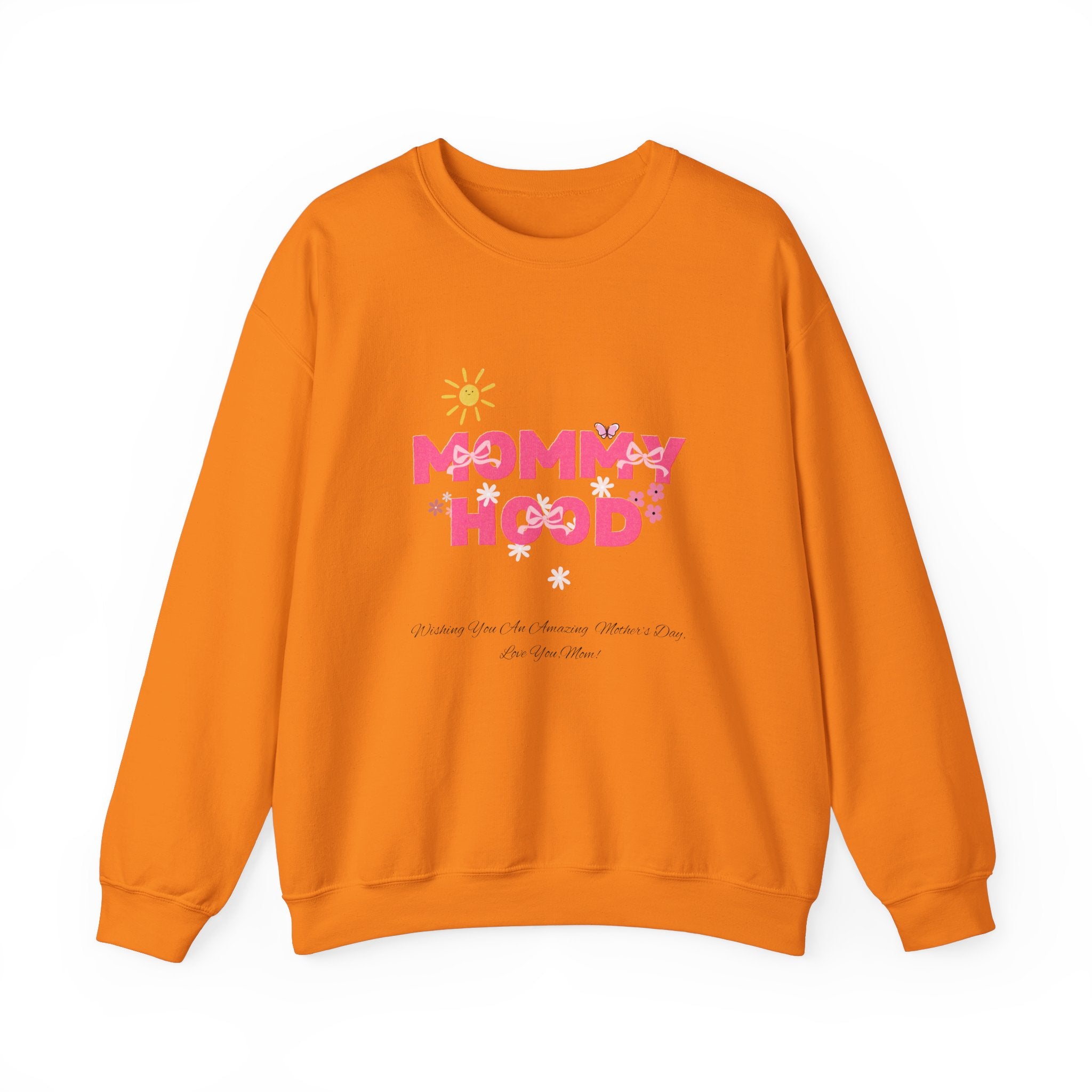 Mommy Hood Unisex Crewneck Sweatshirt