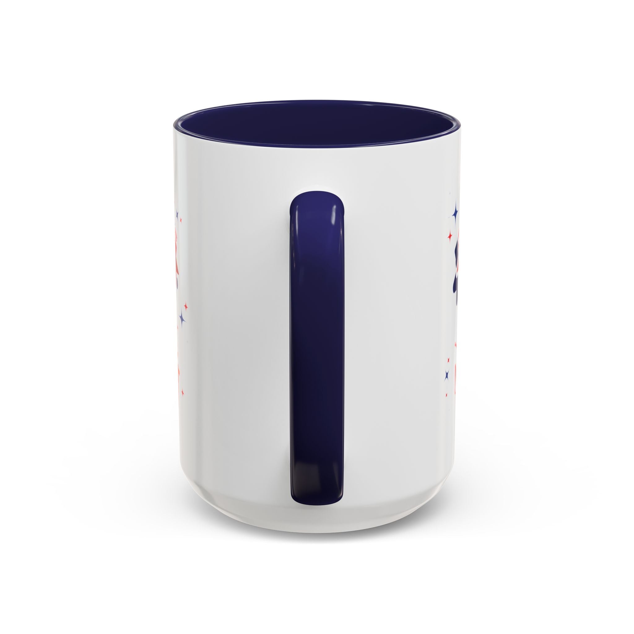 Wish U A Happy Labor Day Accent Coffee Mug (11, 15oz)