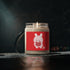 V-Day Bunny Accented Soy Candle, 9oz
