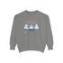 Frosty Party Unisex Garment-Dyed Sweatshirt