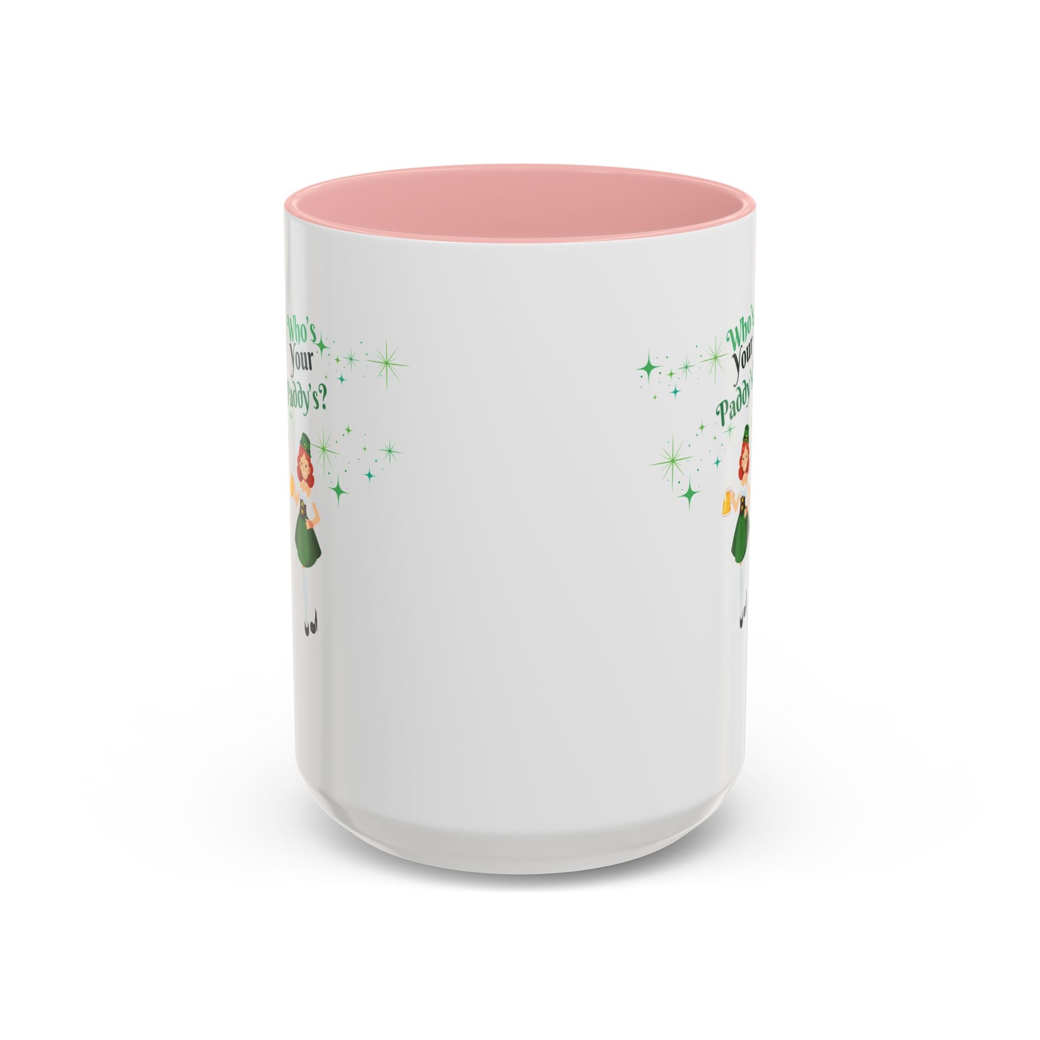 Who's Your Paddy's? Accent Coffee Mug