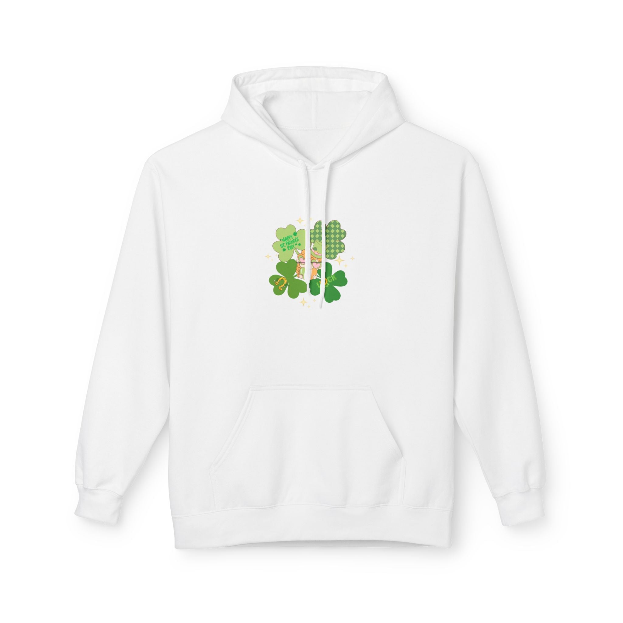 Retro St. Paddy's Day Fleece Hoodie - Unisex