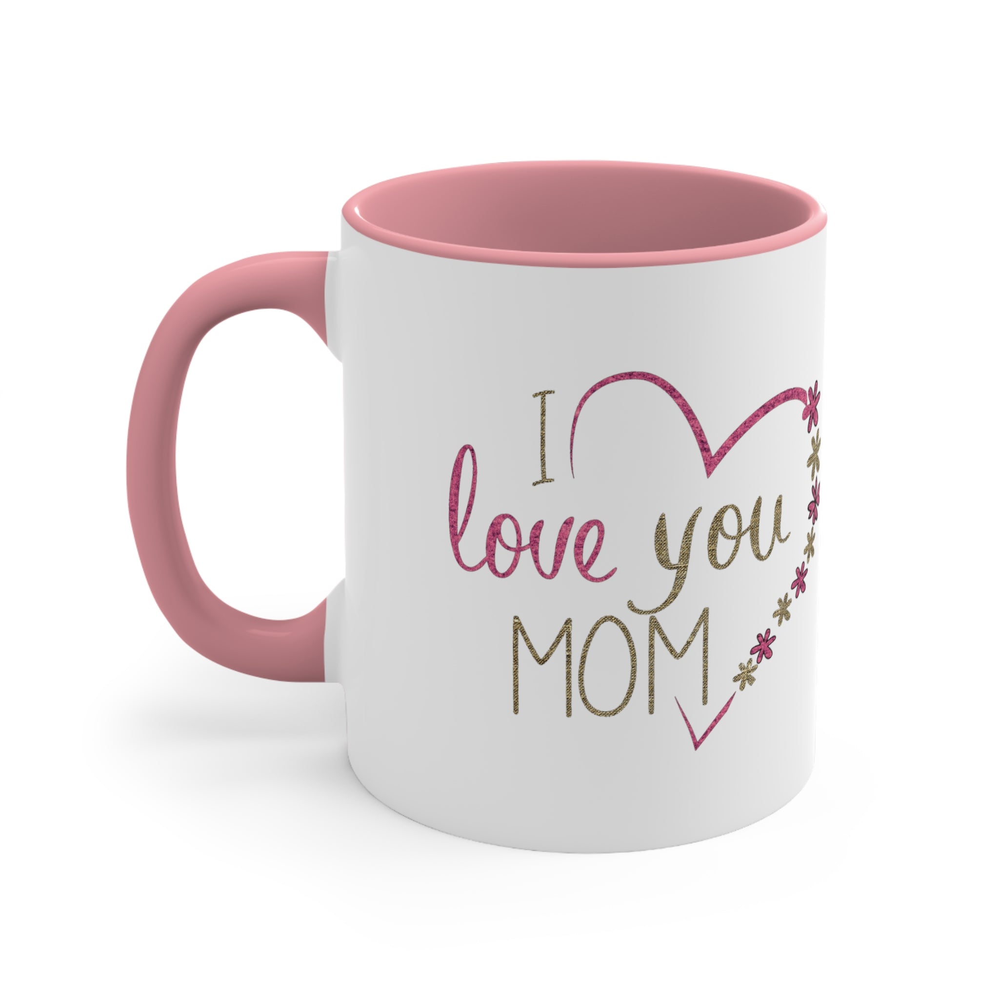 Mom, Happy Mother's Day Accent Coffee Mug, 11oz